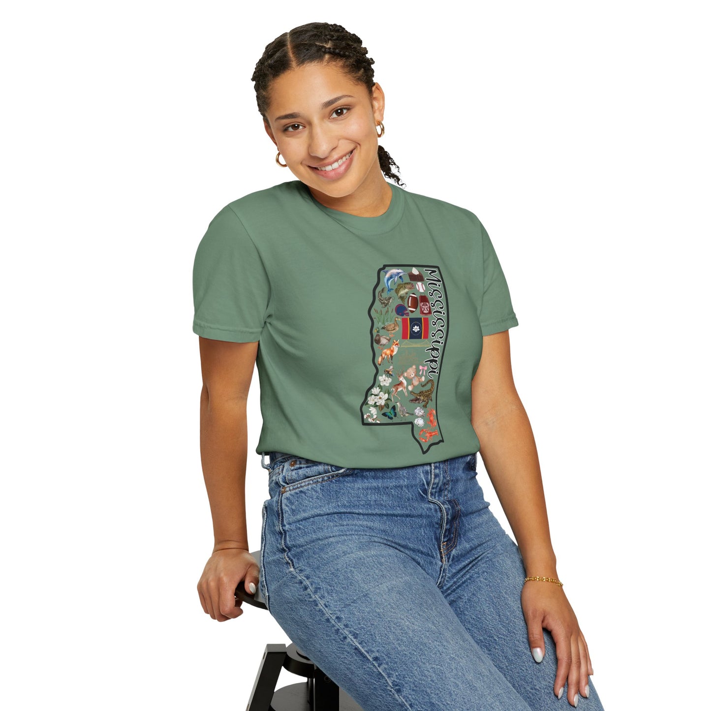 Beautiful State of Mississippi - Comfort Colors Shirt