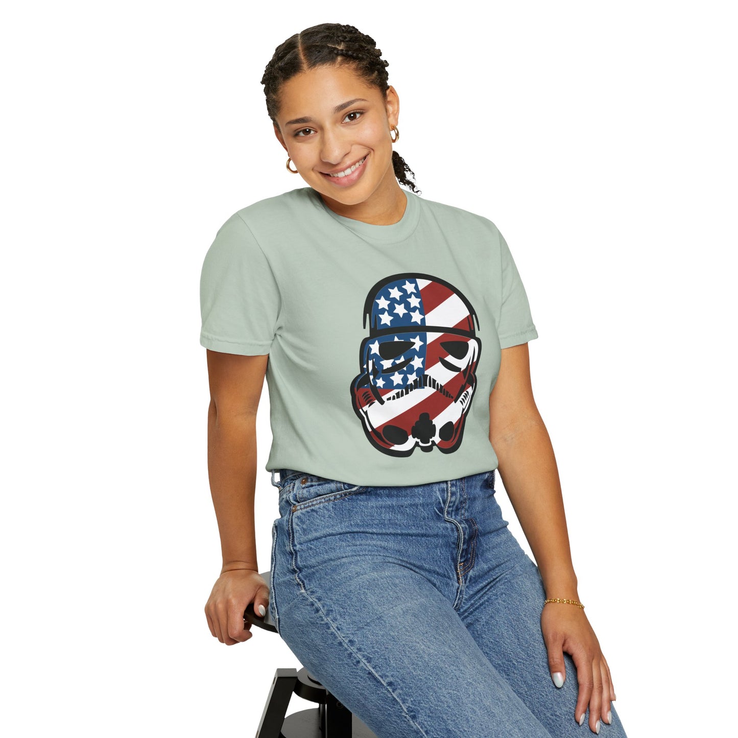 Patriotic Storm Trooper - Comfort Colors Shirt