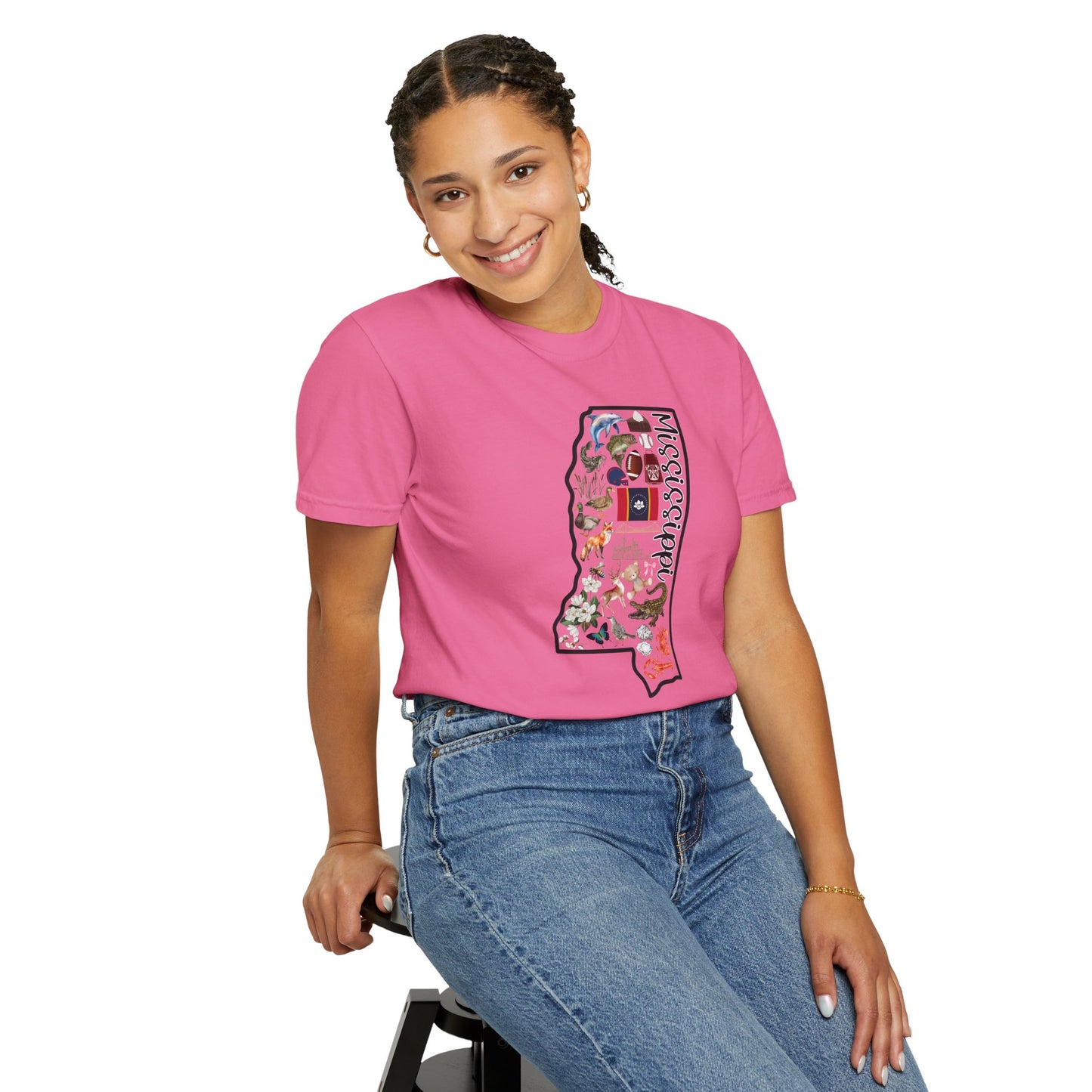 Beautiful State of Mississippi - Comfort Colors Shirt
