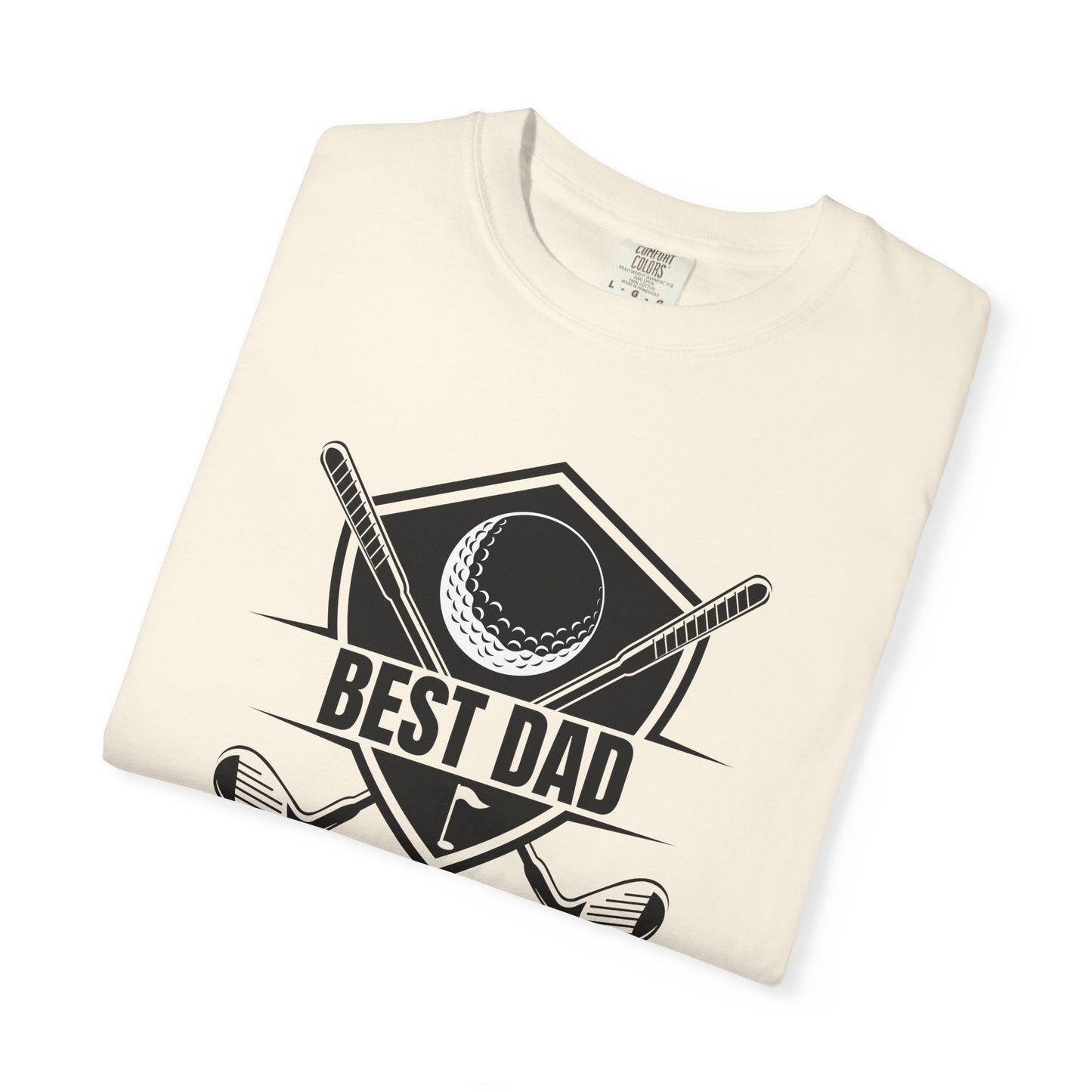 Best Dad By Par - Comfort Colors Shirt