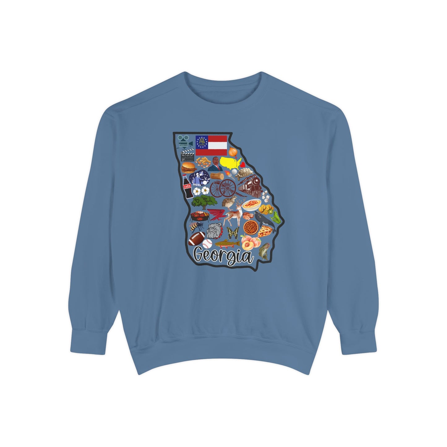 Beautiful State of Georgia - Comfort Colors Sweatshirt