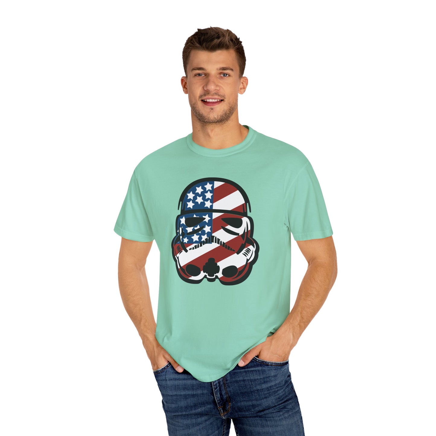 Patriotic Storm Trooper - Comfort Colors Shirt