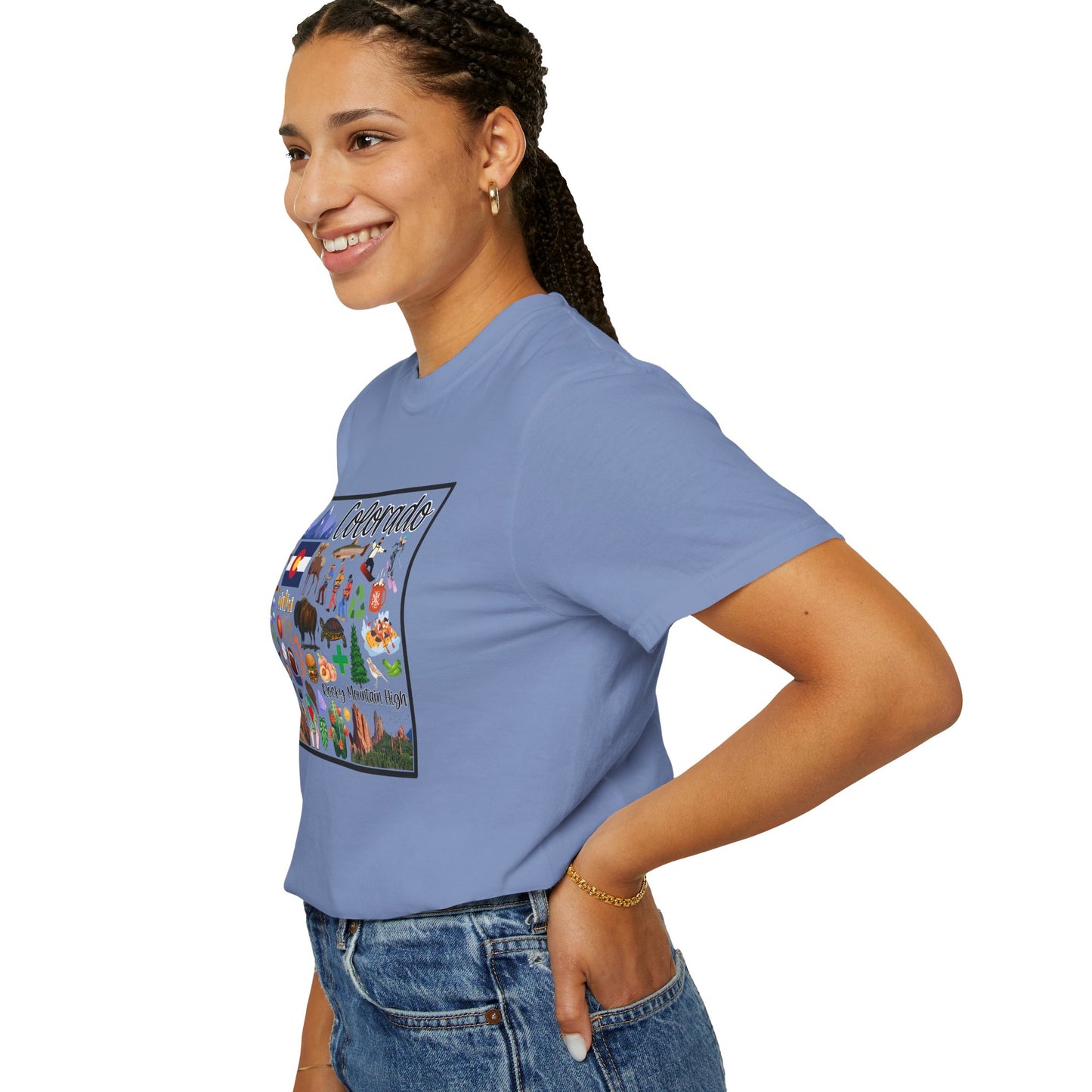 Beautiful State of Colorado - Comfort Colors Shirt