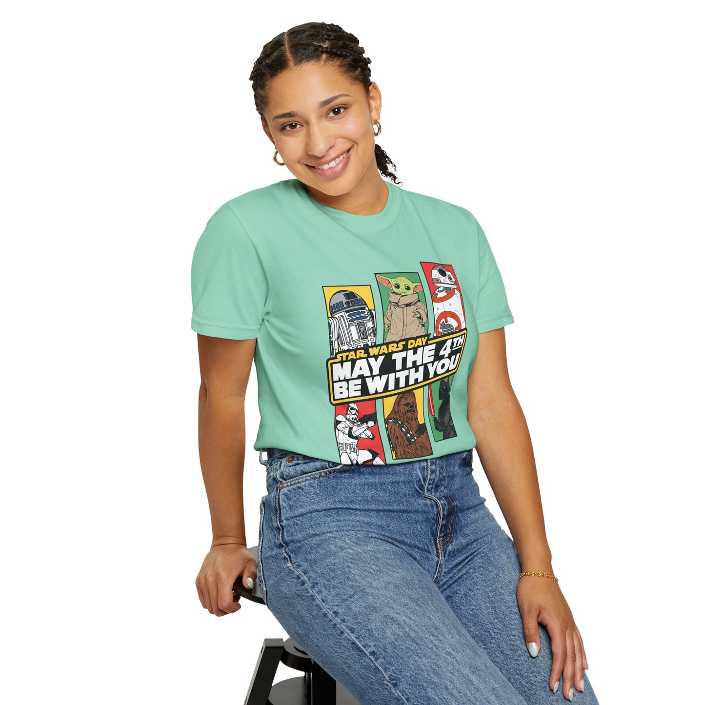 Star Wars Day Pop Art Collage - Comfort Colors Shirt