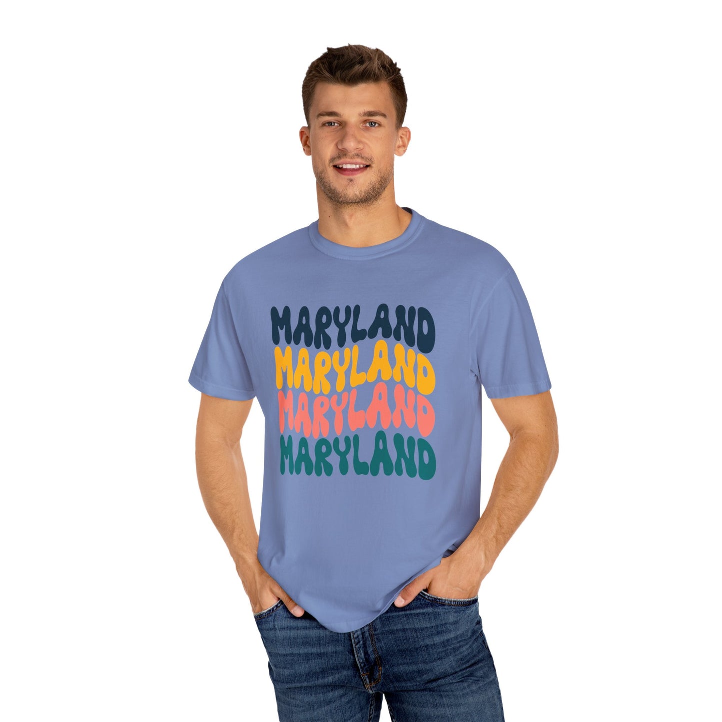 Retro Maryland - Comfort Colors Shirt