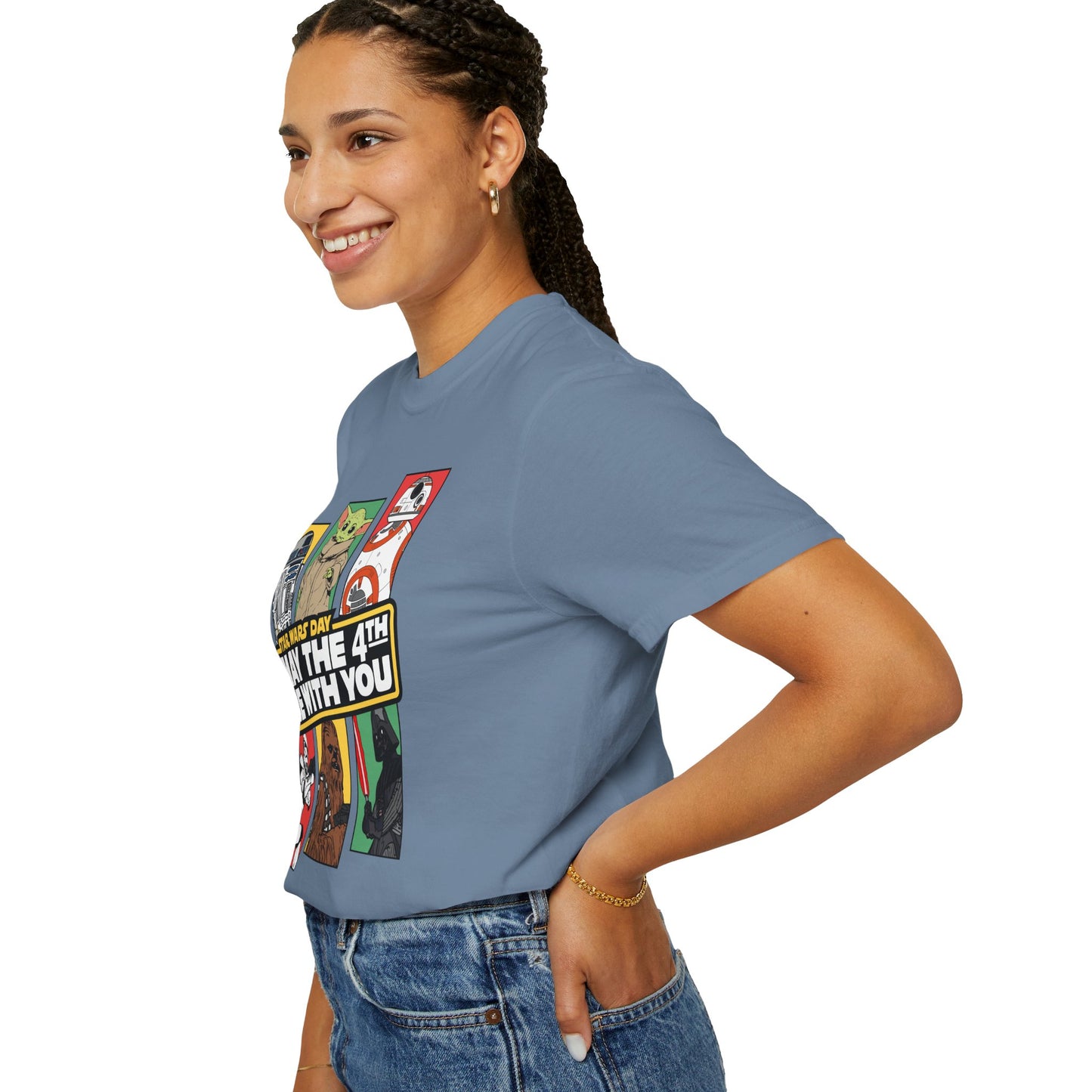 Star Wars Day Pop Art Collage - Comfort Colors Shirt