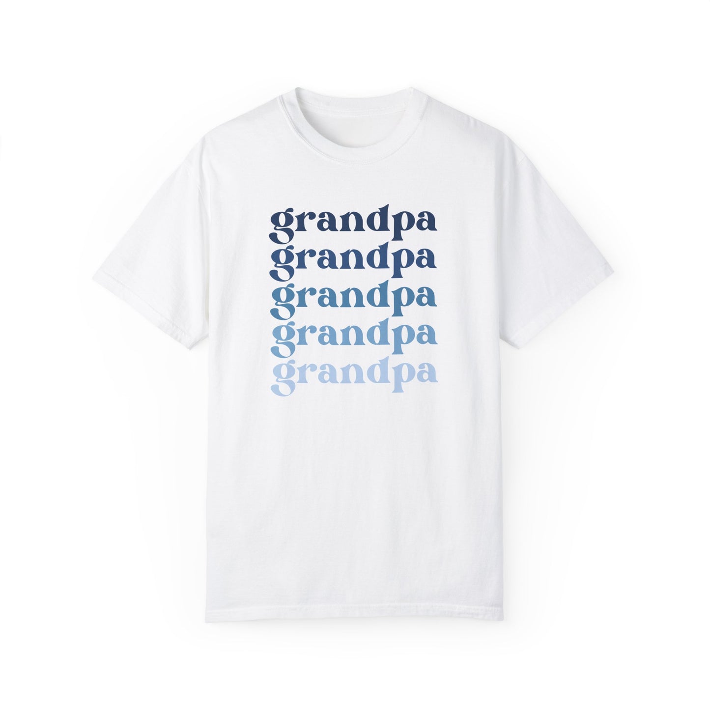 Grandpa (Blue) - Comfort Colors Shirt