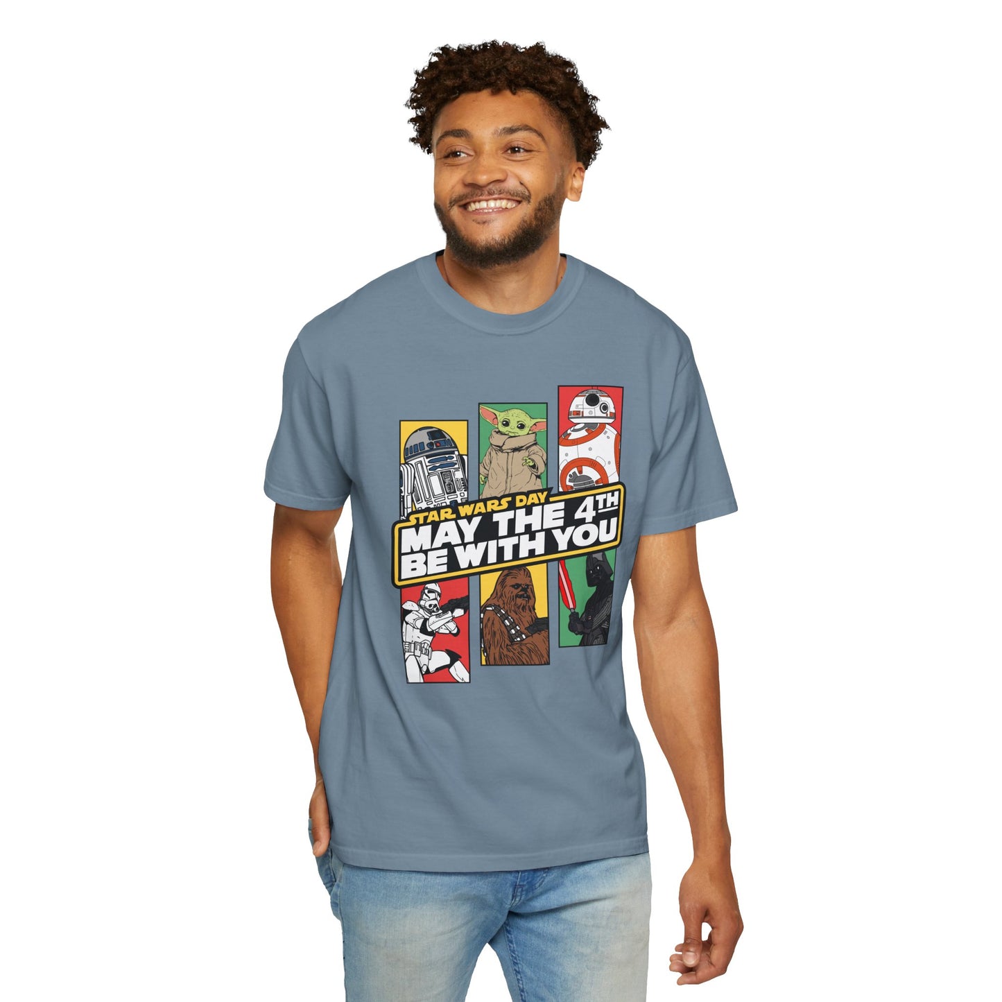 Star Wars Day Pop Art Collage - Comfort Colors Shirt