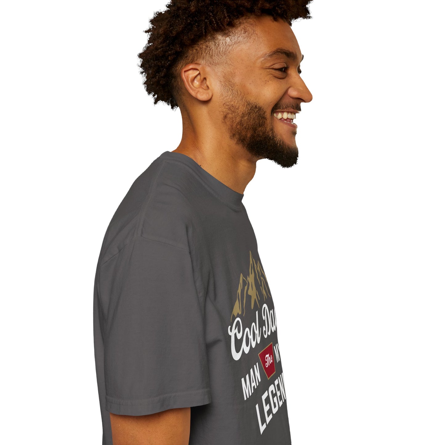 Cool Dad - The Man, The Myth, The Legend - Comfort Colors Shirt