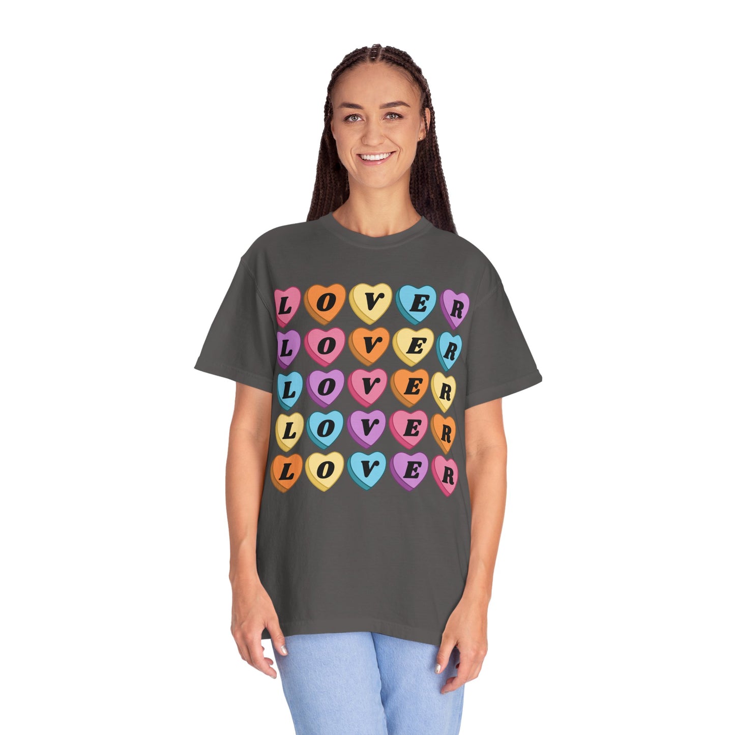 Lover Candy Heart - Comfort Colors Shirt