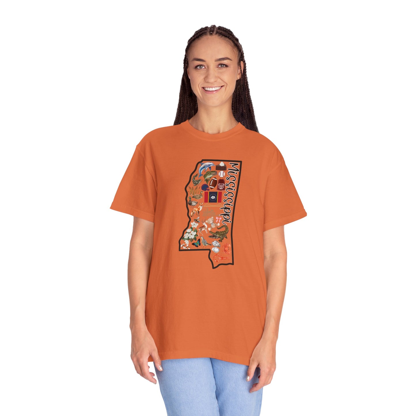 Beautiful State of Mississippi - Comfort Colors Shirt