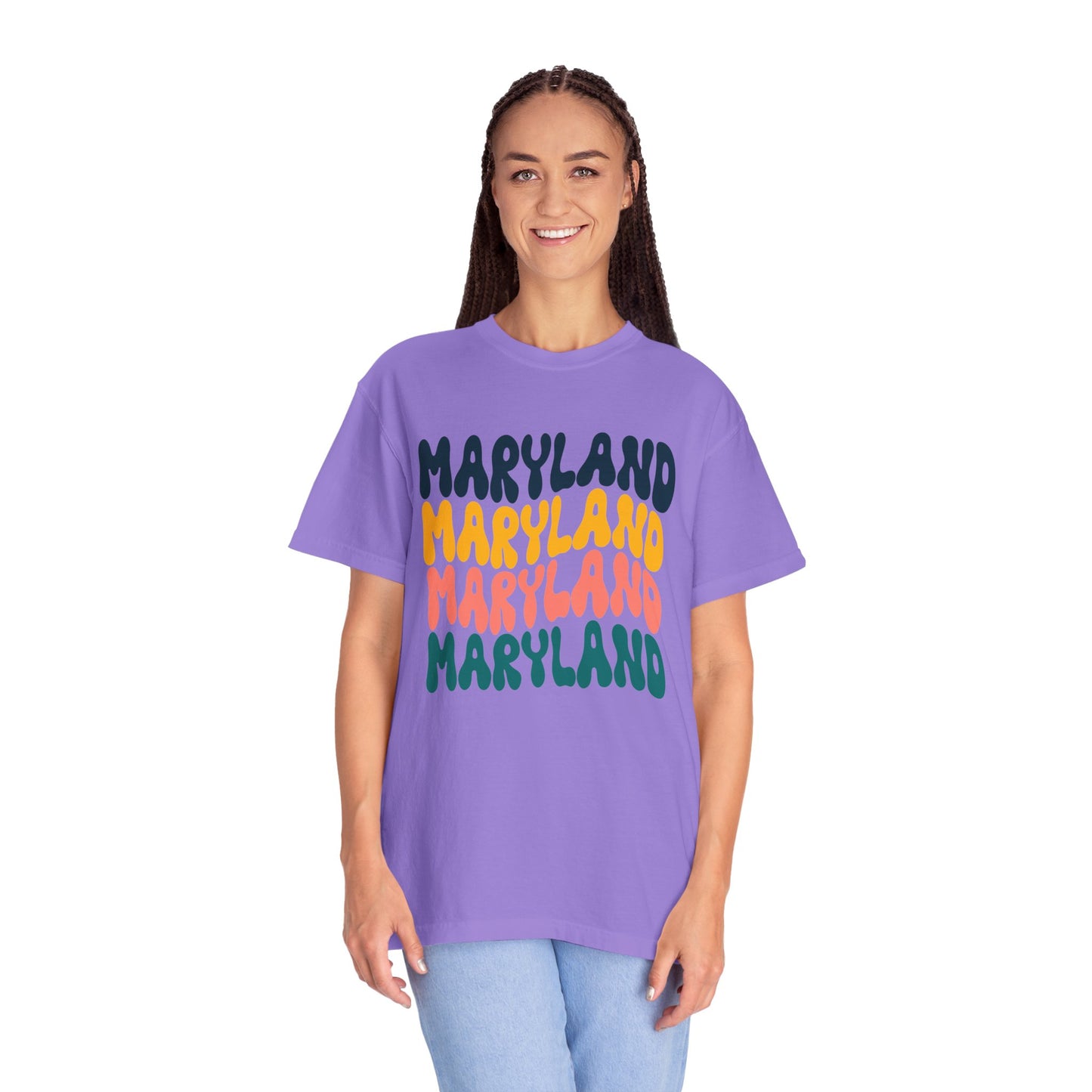 Retro Maryland - Comfort Colors Shirt