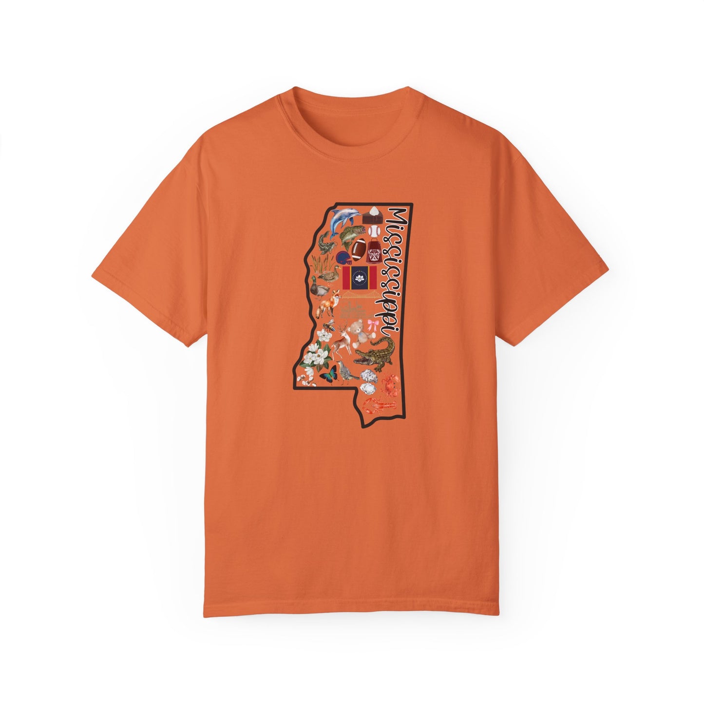Beautiful State of Mississippi - Comfort Colors Shirt