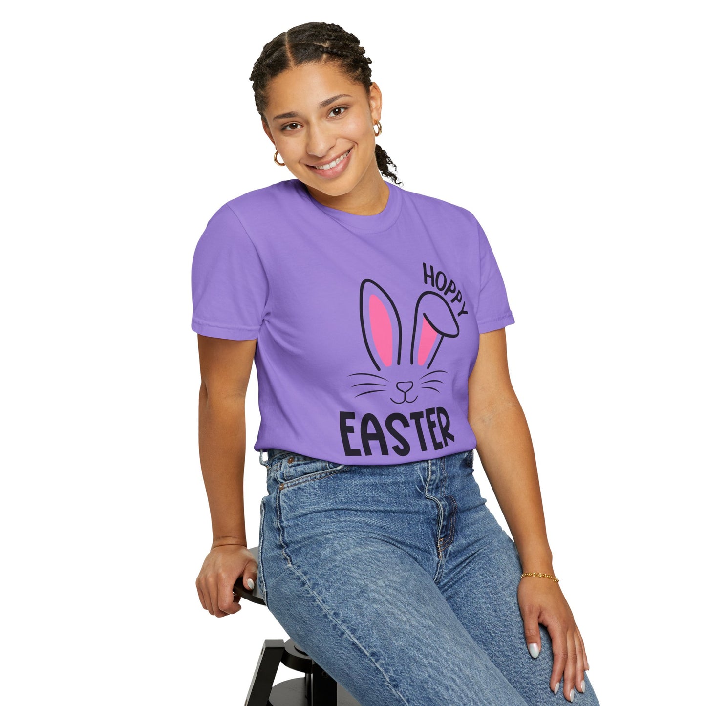 Hoppy Easter - Comfort Colors Shirt
