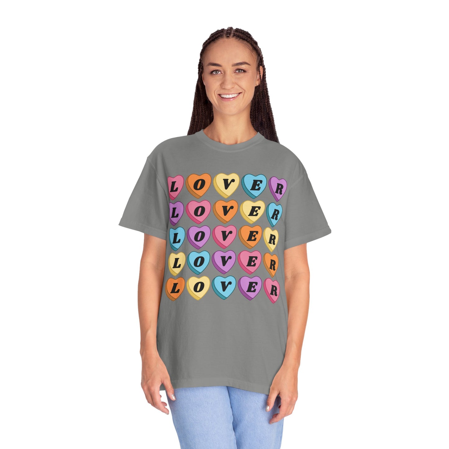 Lover Candy Heart - Comfort Colors Shirt