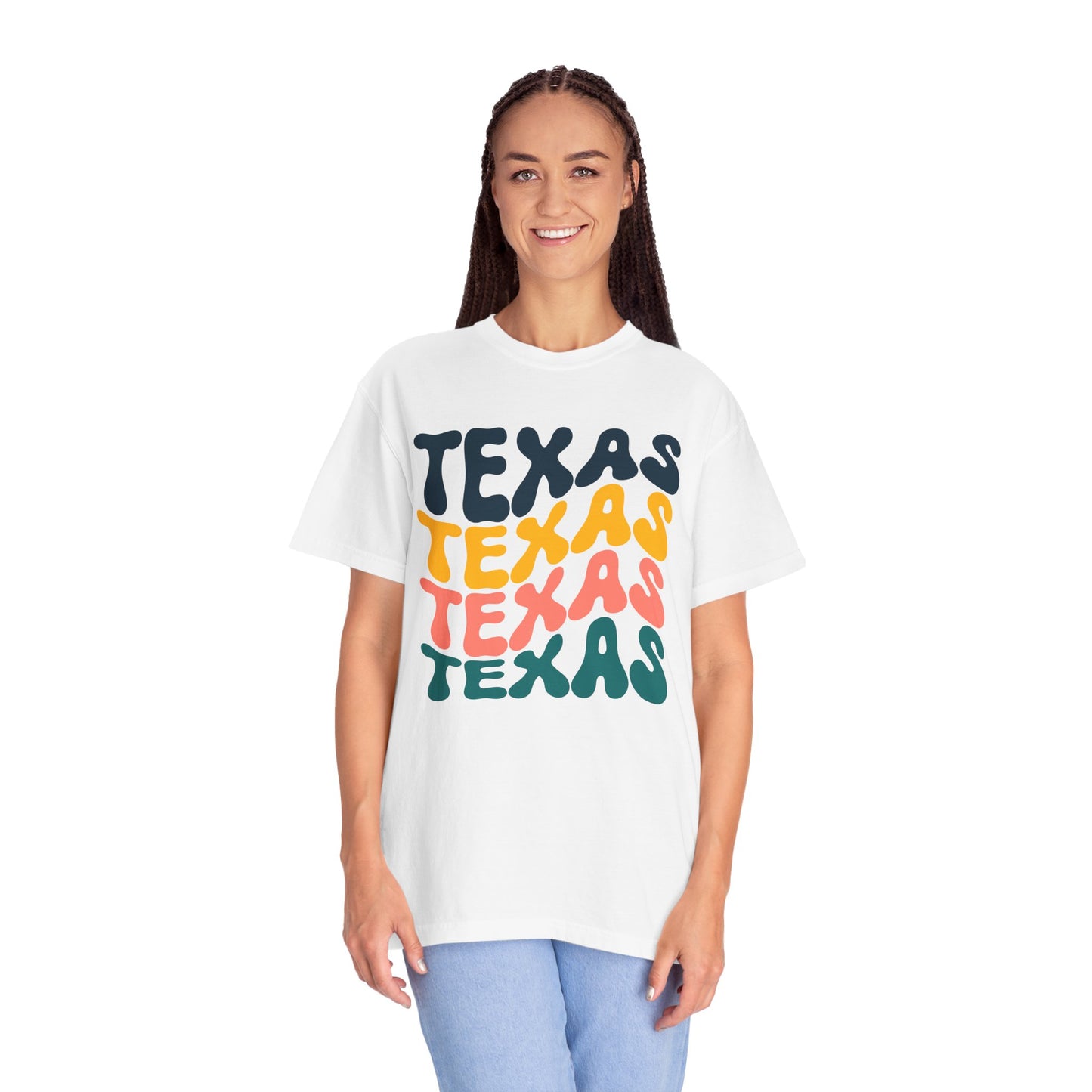 Retro Texas - Comfort Colors Shirt