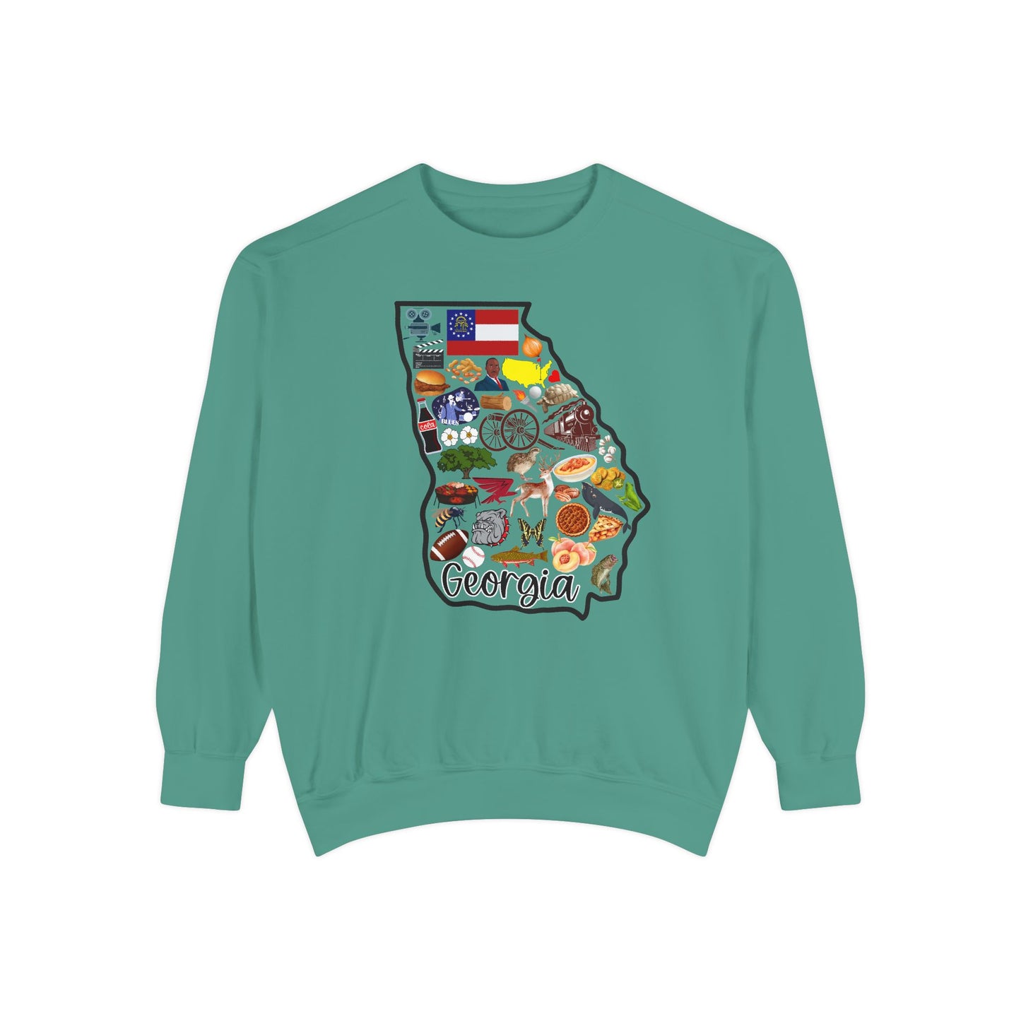 Beautiful State of Georgia - Comfort Colors Sweatshirt