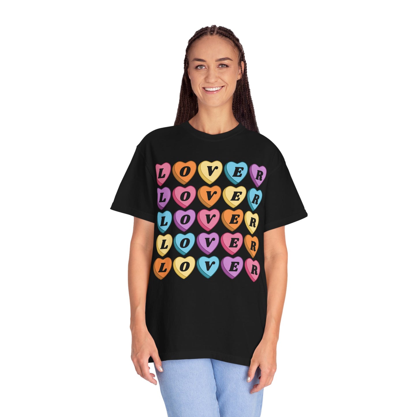 Lover Candy Heart - Comfort Colors Shirt