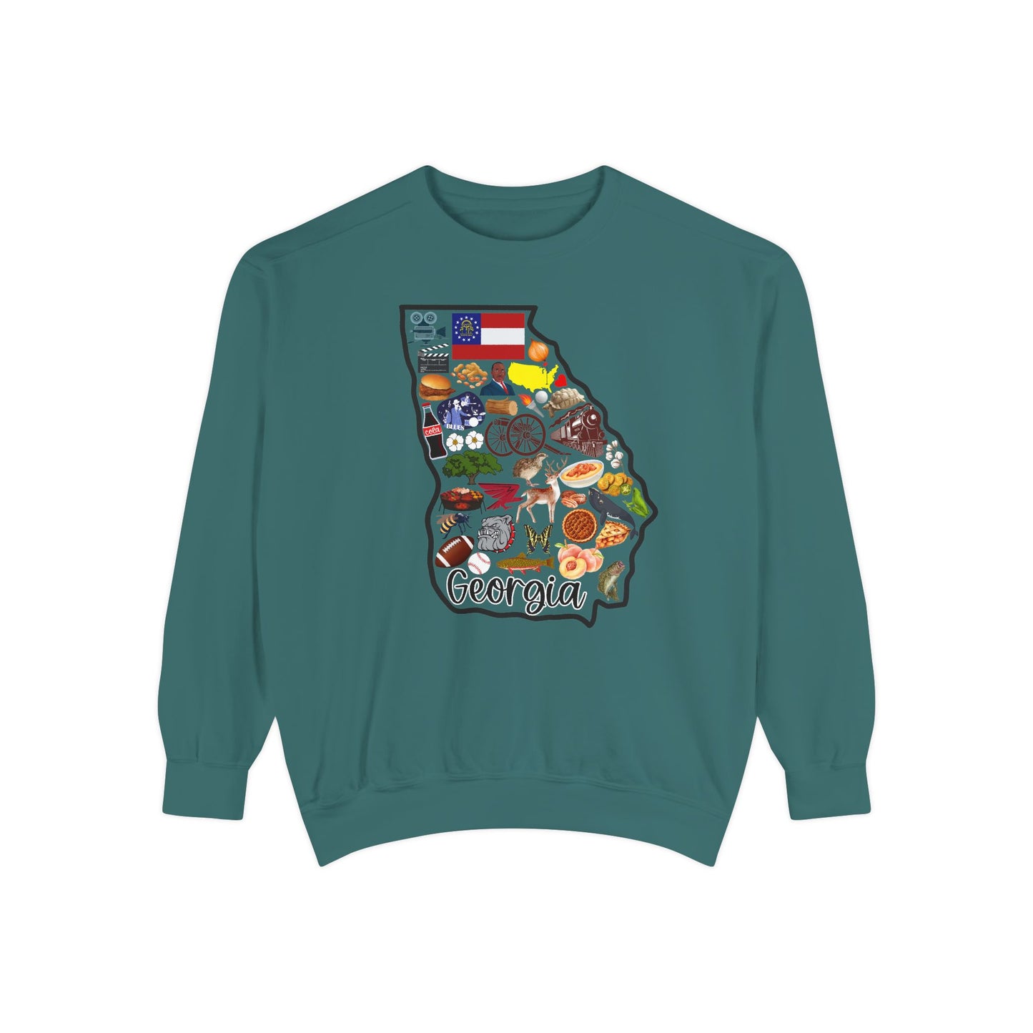 Beautiful State of Georgia - Comfort Colors Sweatshirt