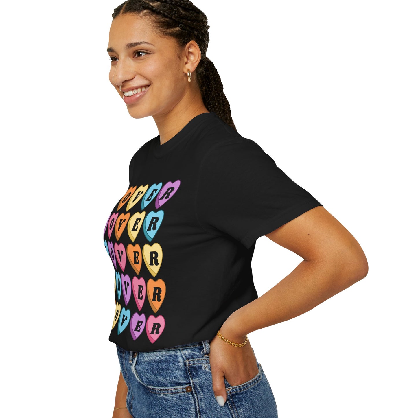 Lover Candy Heart - Comfort Colors Shirt