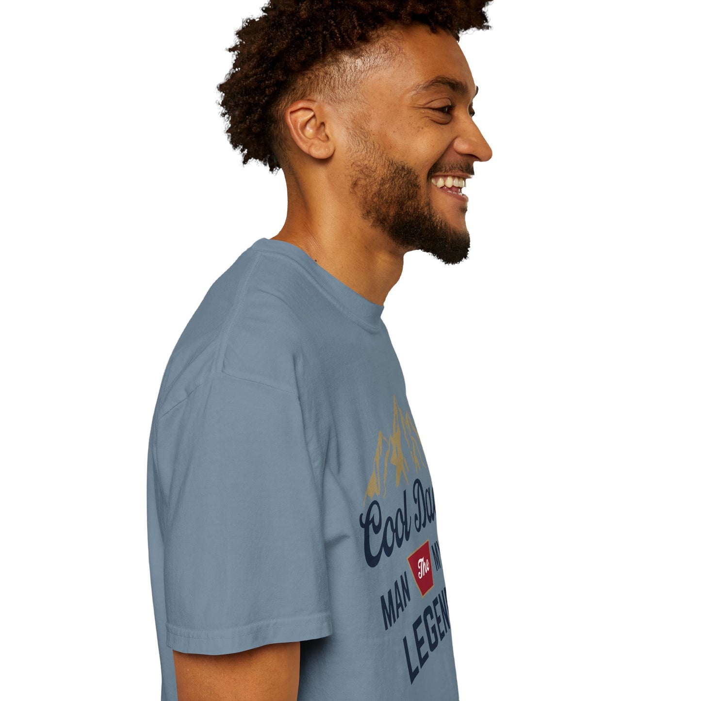 Cool Dad - The Man, The Myth, The Legend - Comfort Colors Shirt