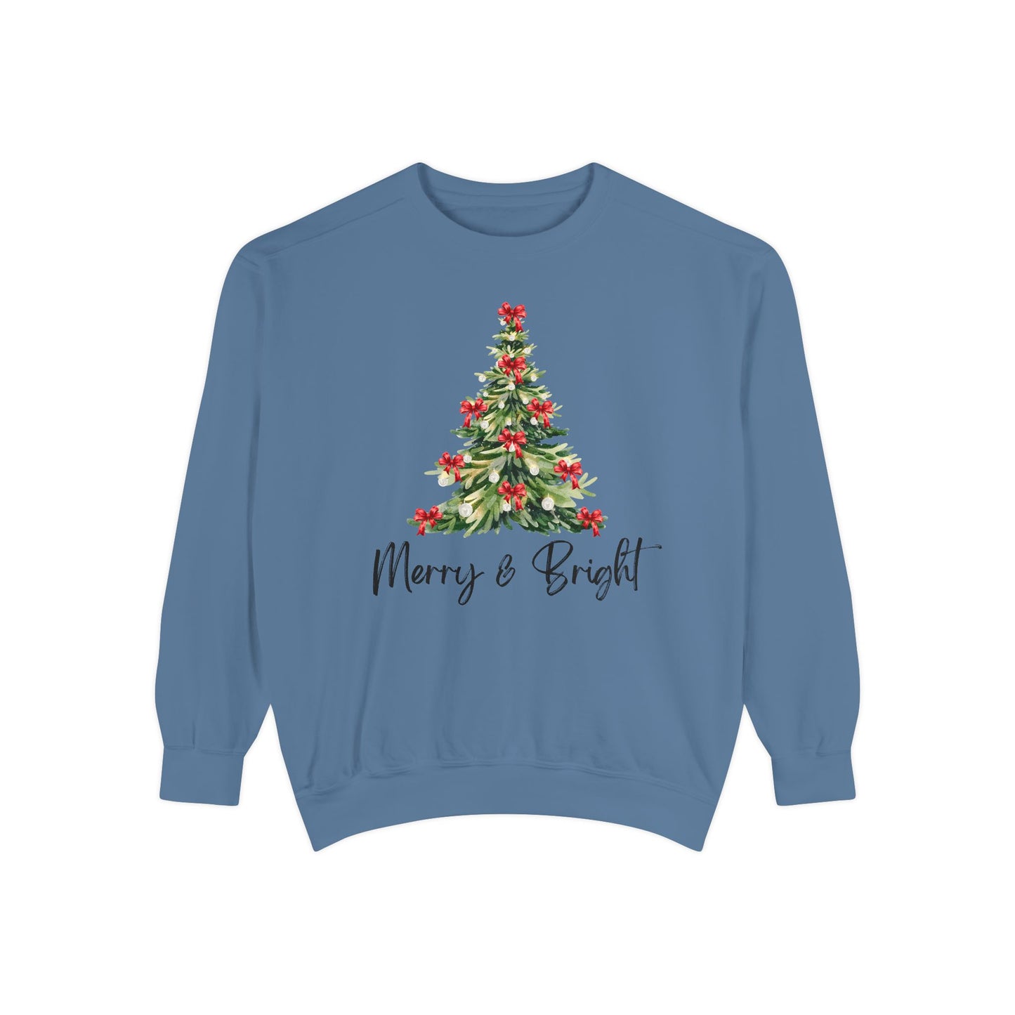 Merry & Bright - Comfort Colors Sweatshirt