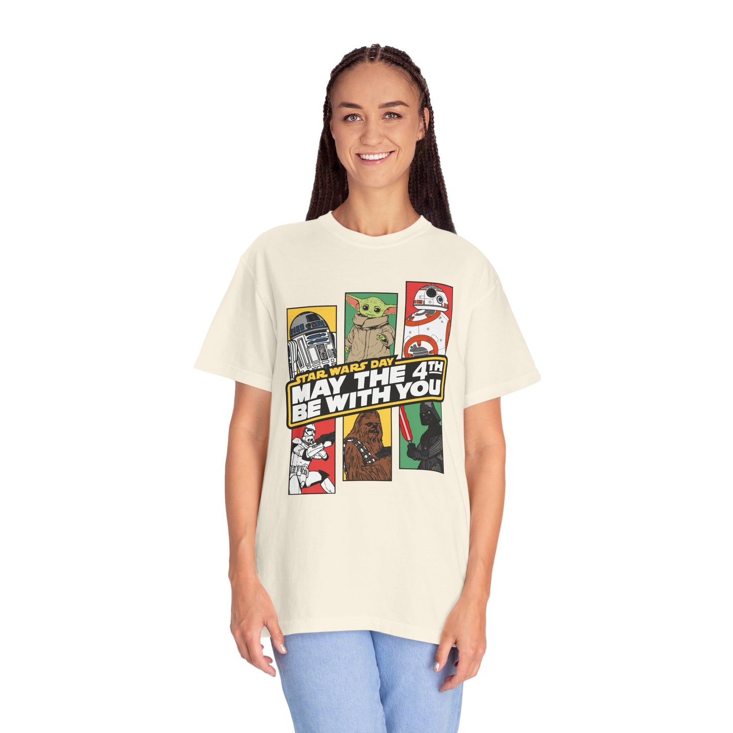Star Wars Day Pop Art Collage - Comfort Colors Shirt