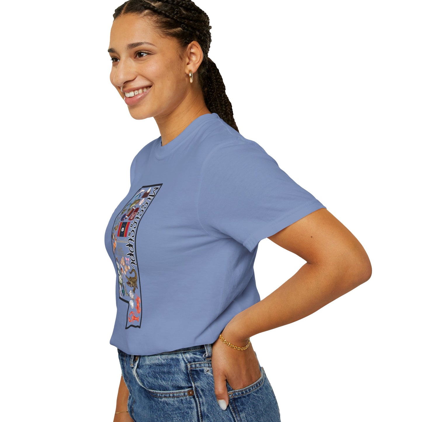 Beautiful State of Mississippi - Comfort Colors Shirt