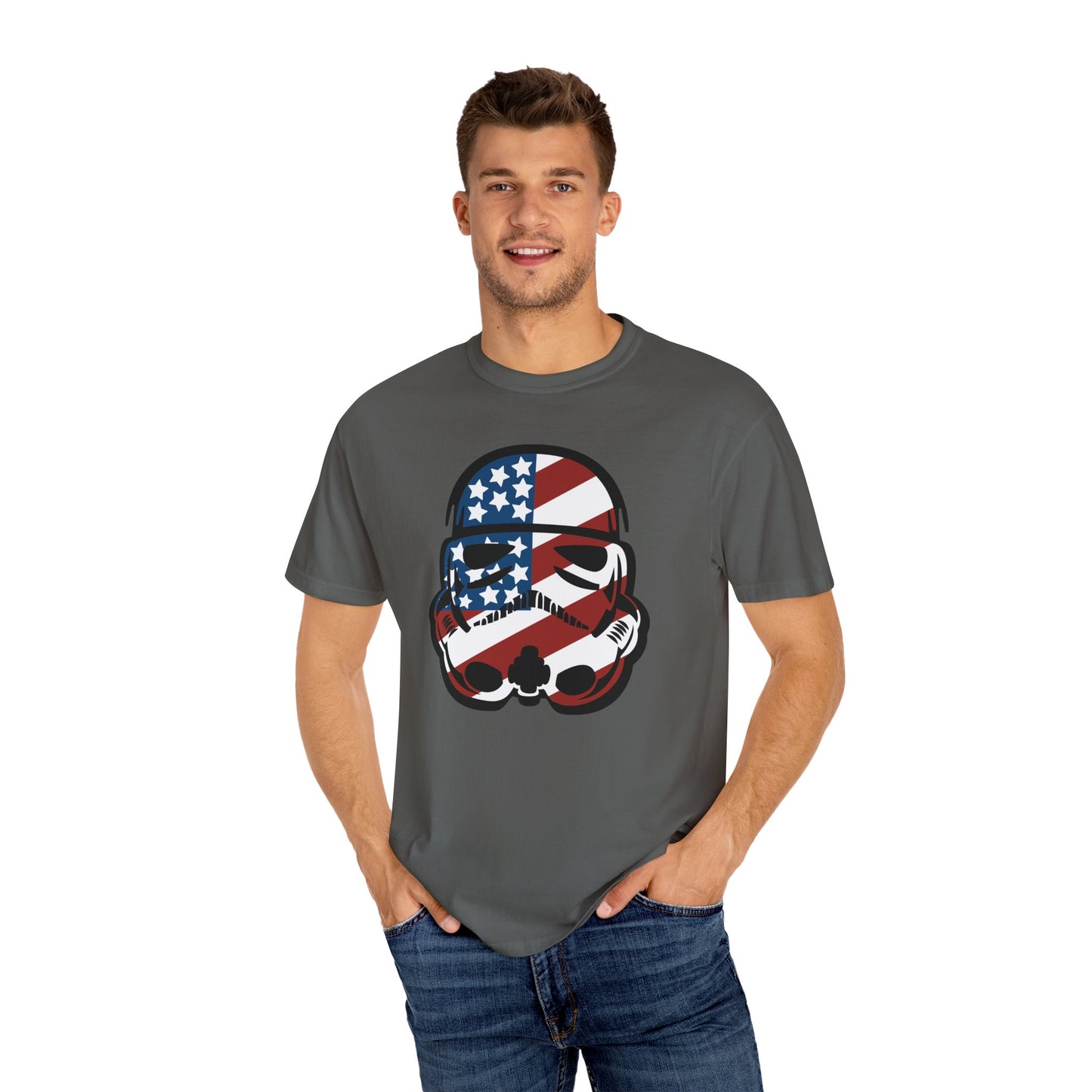 Patriotic Storm Trooper - Comfort Colors Shirt