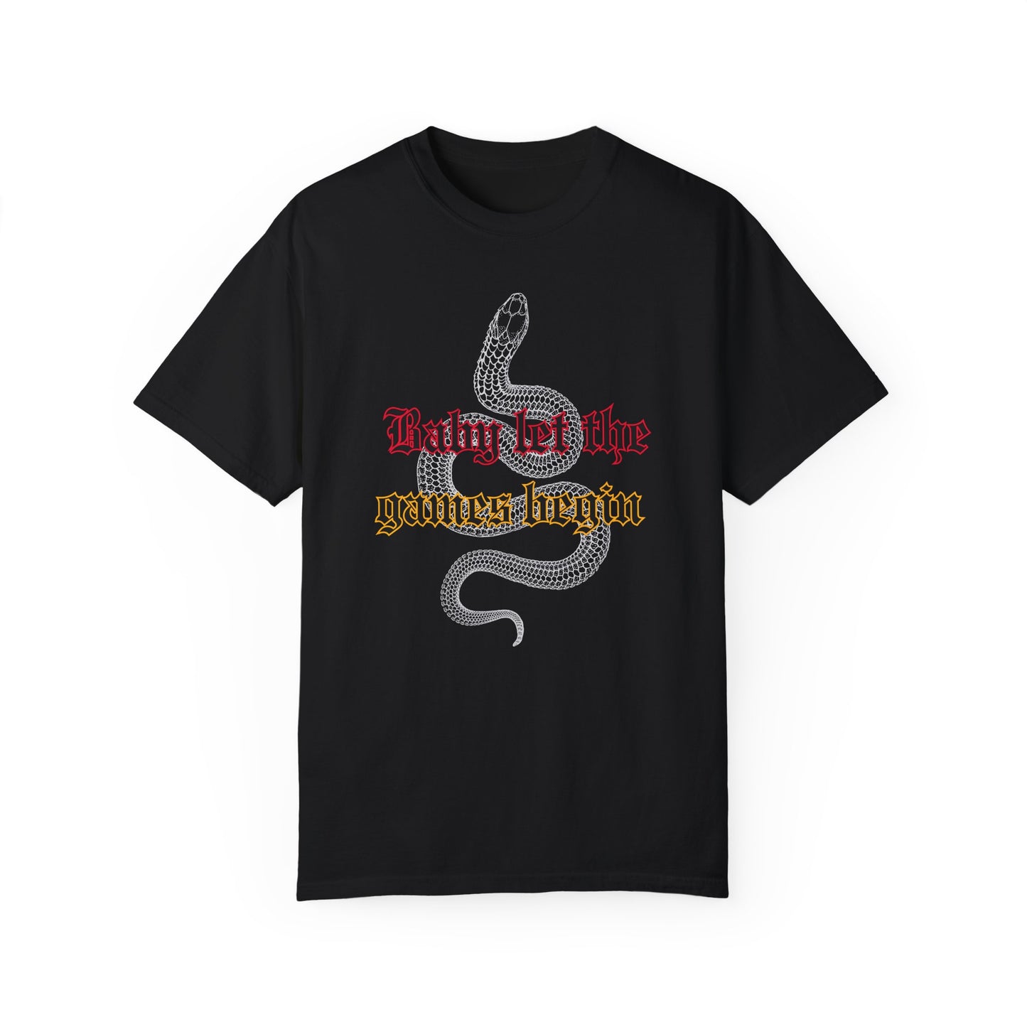 Baby Let The Games Begin - Comfort Colors Shirt