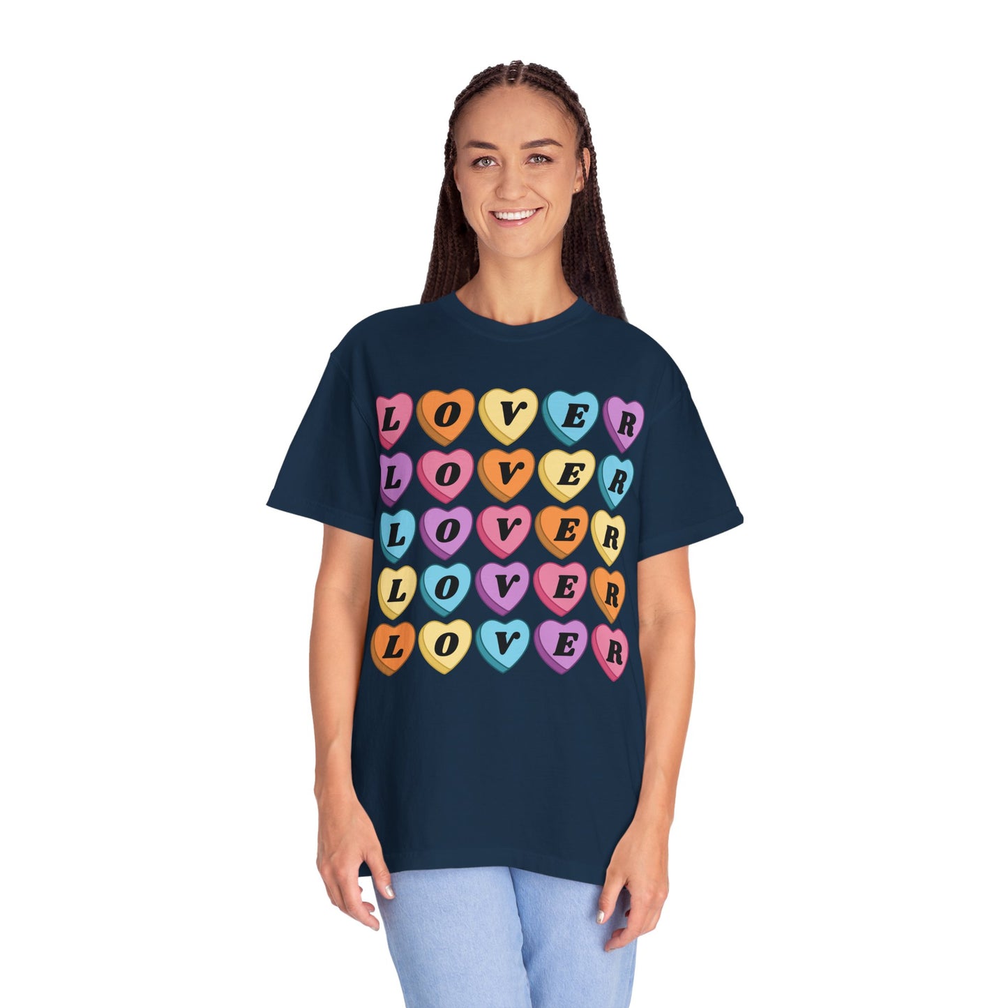 Lover Candy Heart - Comfort Colors Shirt