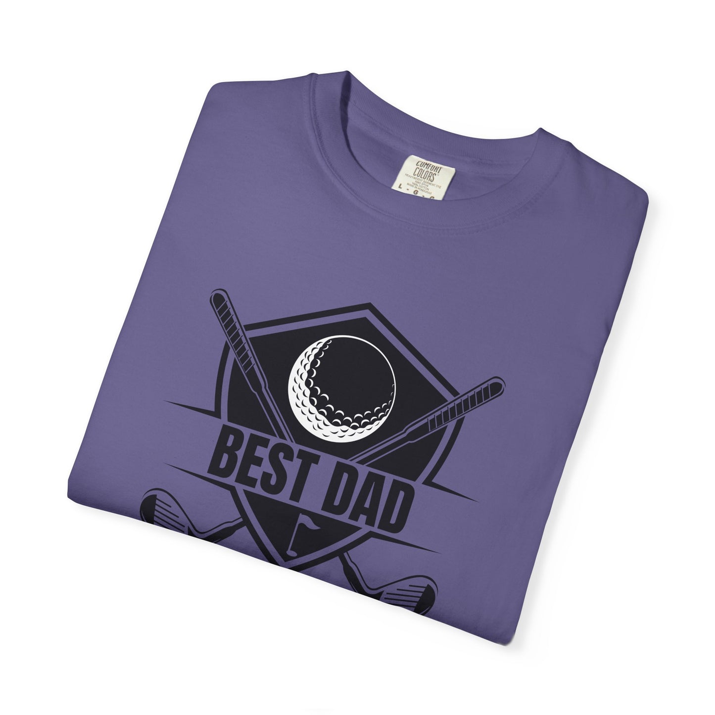 Best Dad By Par - Comfort Colors Shirt