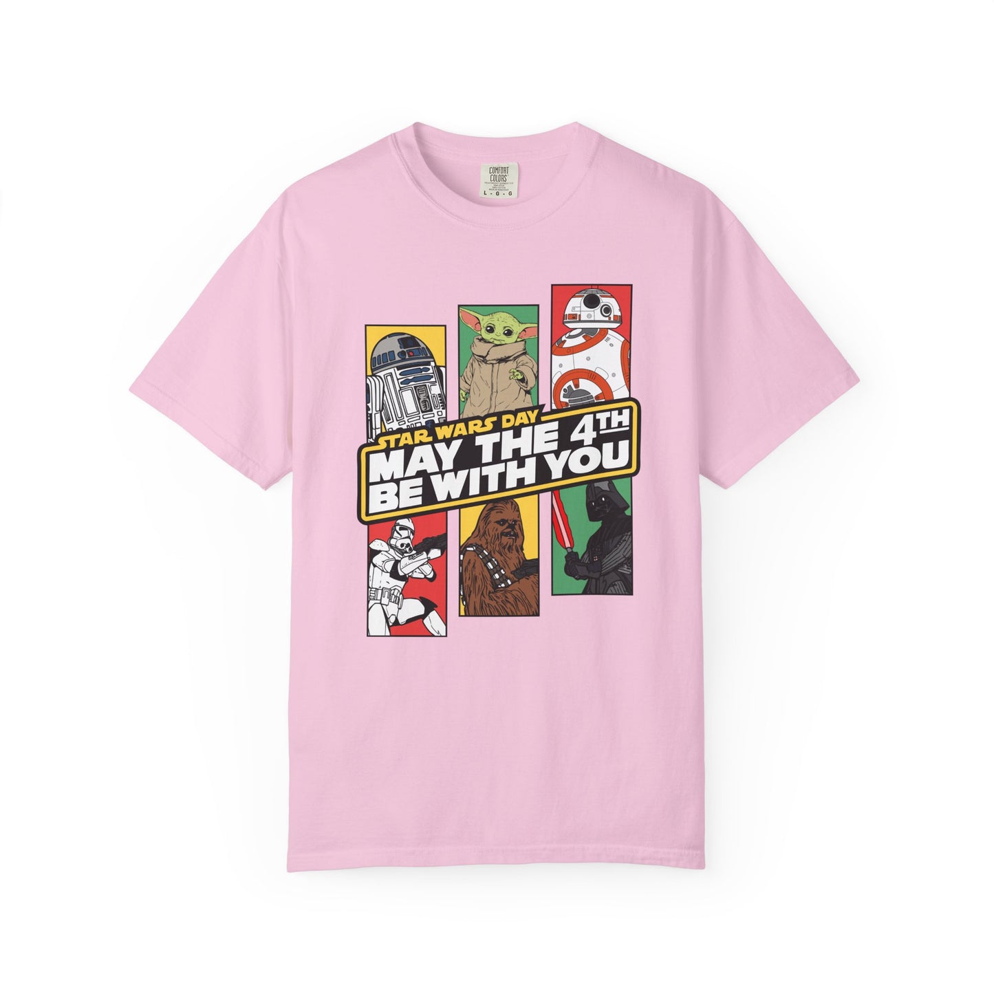 Star Wars Day Pop Art Collage - Comfort Colors Shirt