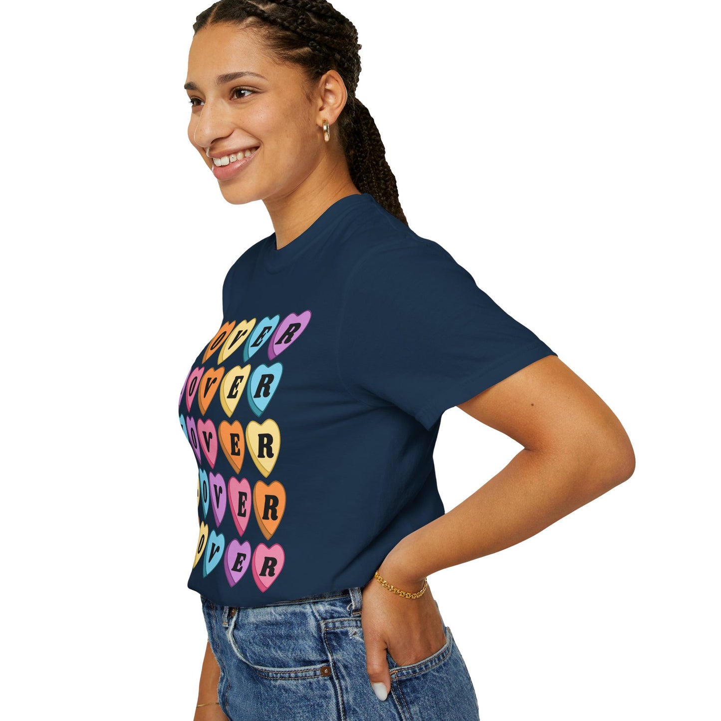 Lover Candy Heart - Comfort Colors Shirt