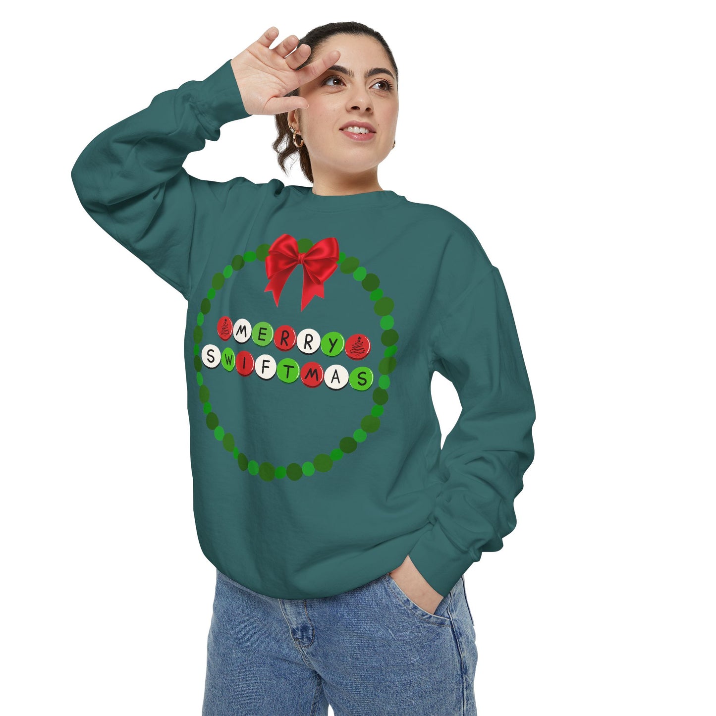 Merry Swiftmas - Comfort Colors Sweatshirt
