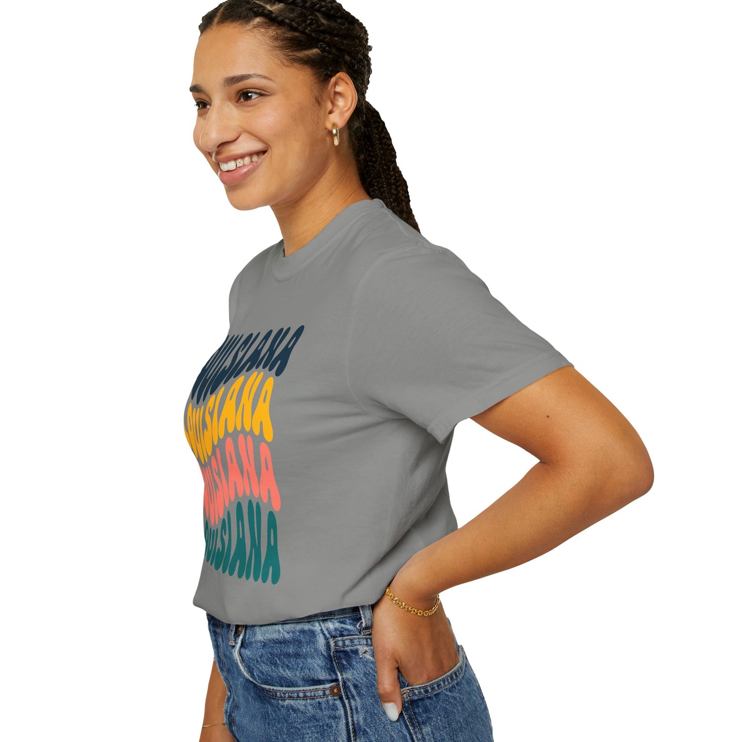 Retro Louisiana - Comfort Colors Shirt
