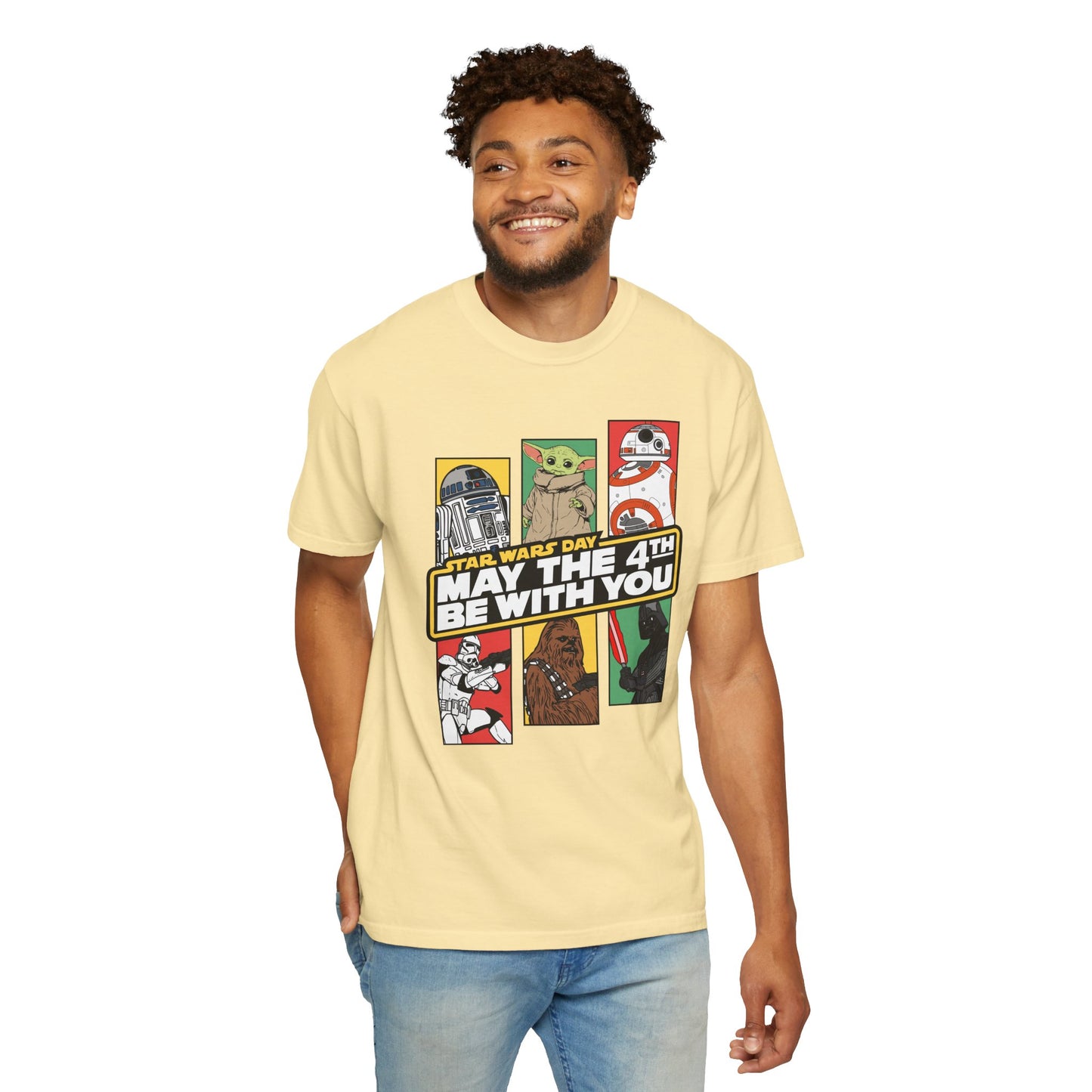 Star Wars Day Pop Art Collage - Comfort Colors Shirt