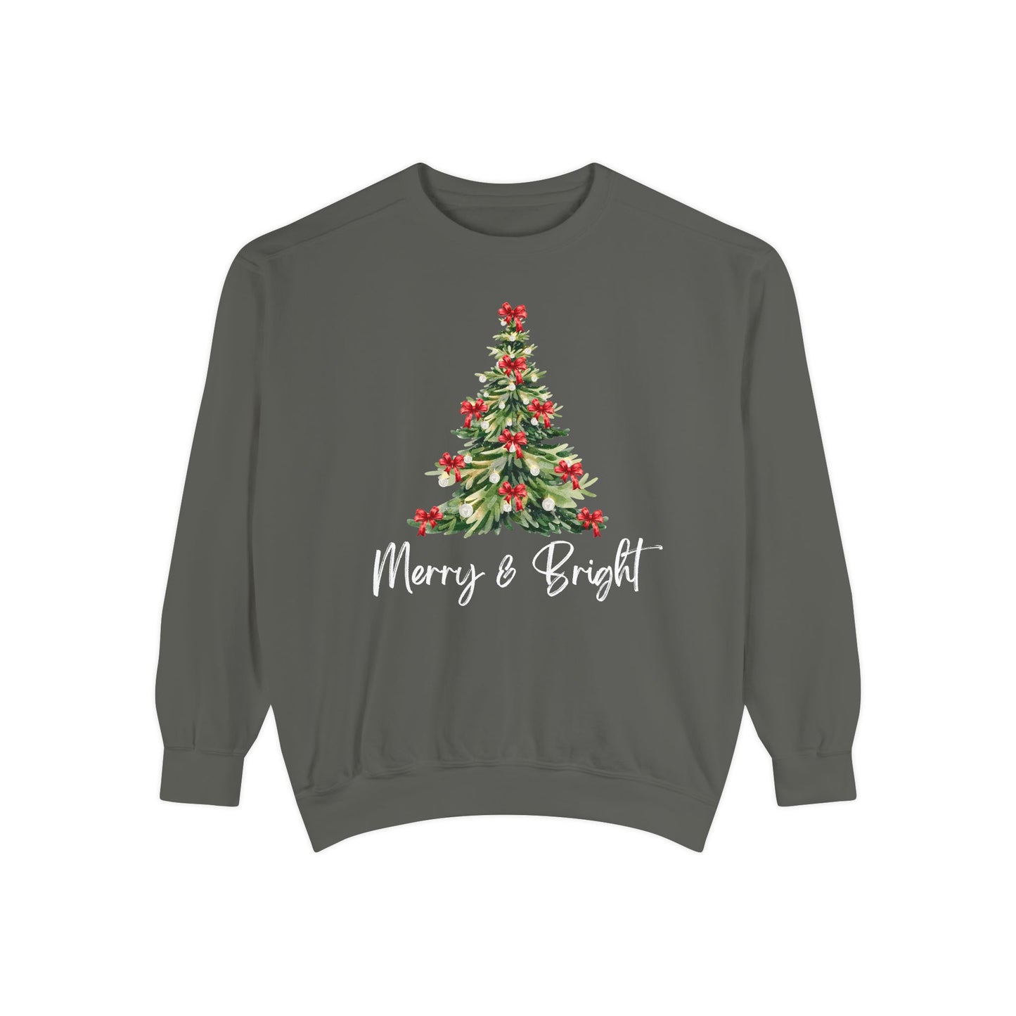 Merry & Bright - Comfort Colors Sweatshirt