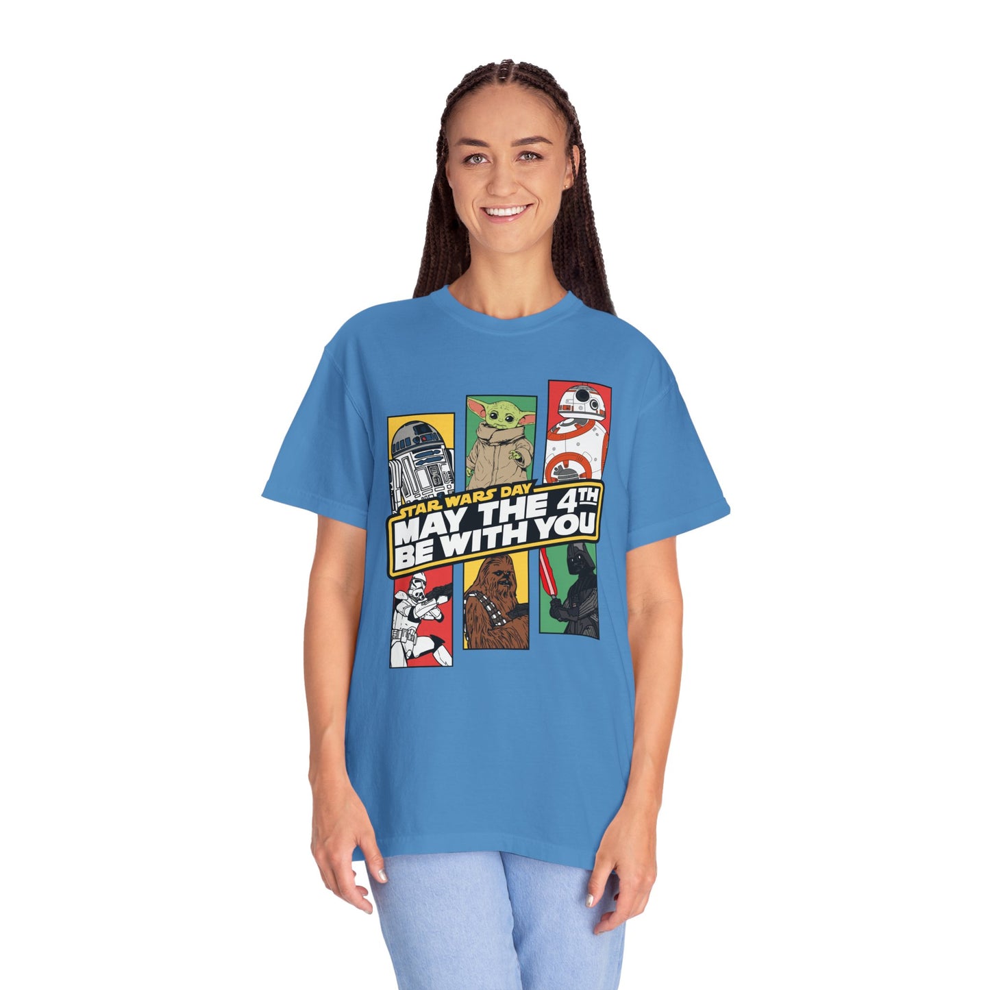 Star Wars Day Pop Art Collage - Comfort Colors Shirt