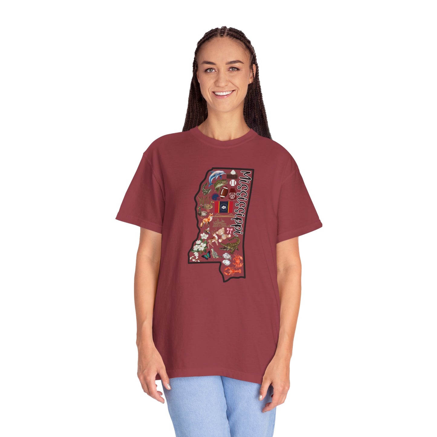 Beautiful State of Mississippi - Comfort Colors Shirt