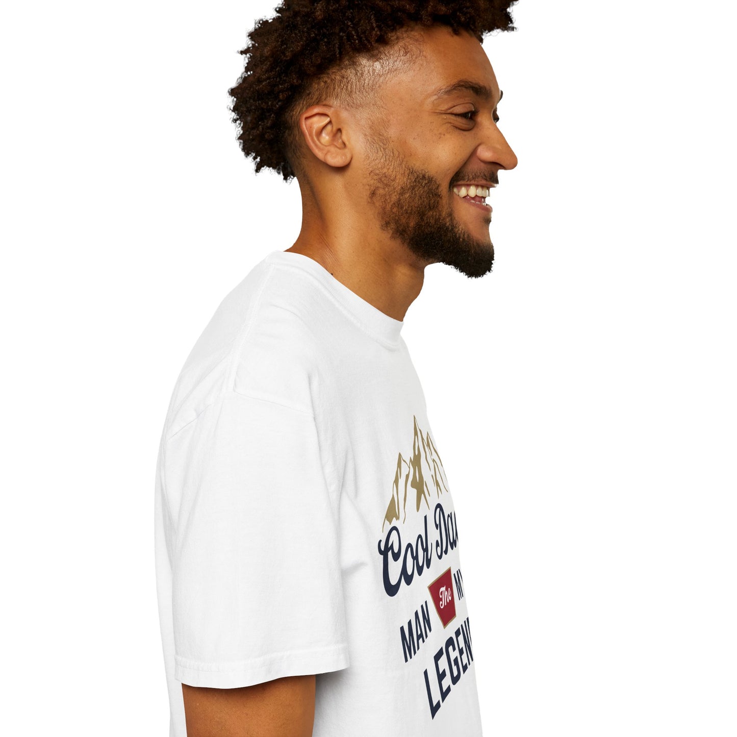 Cool Dad - The Man, The Myth, The Legend - Comfort Colors Shirt