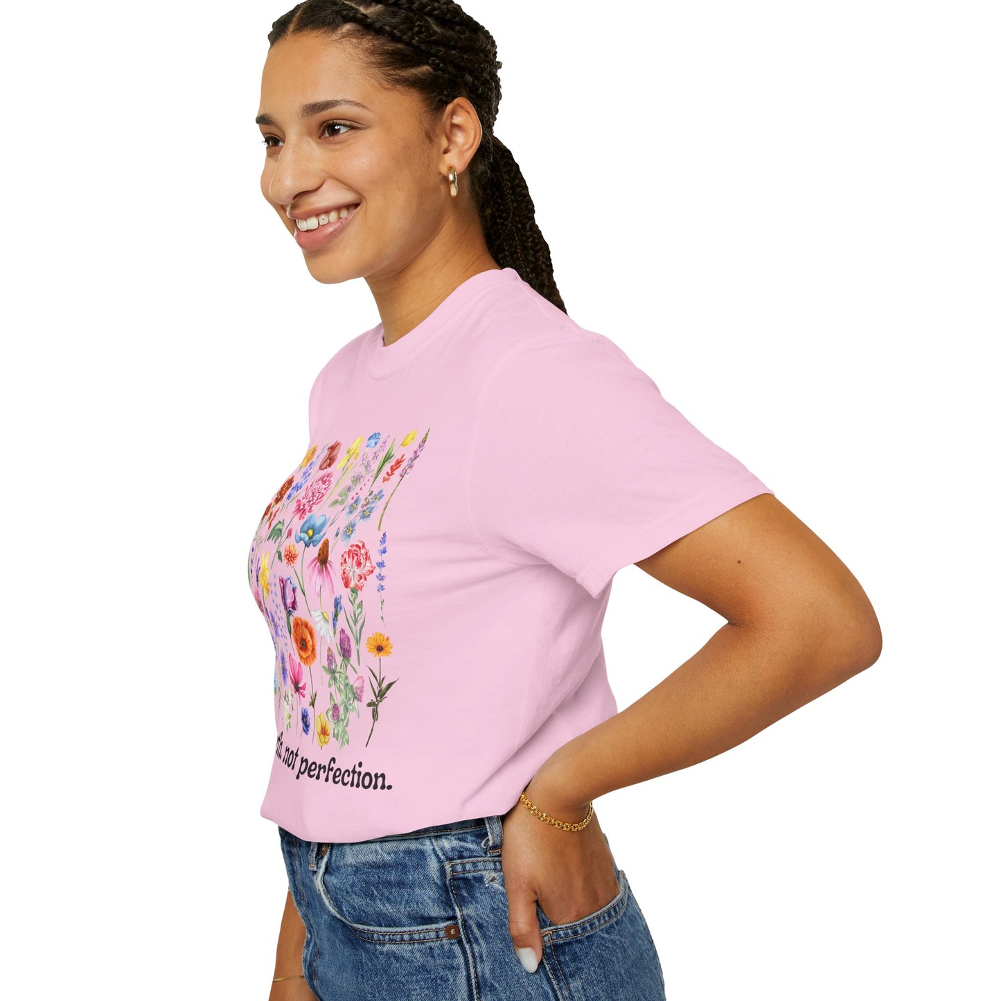 Growth, Not Perfection - Comfort Colors Shirt