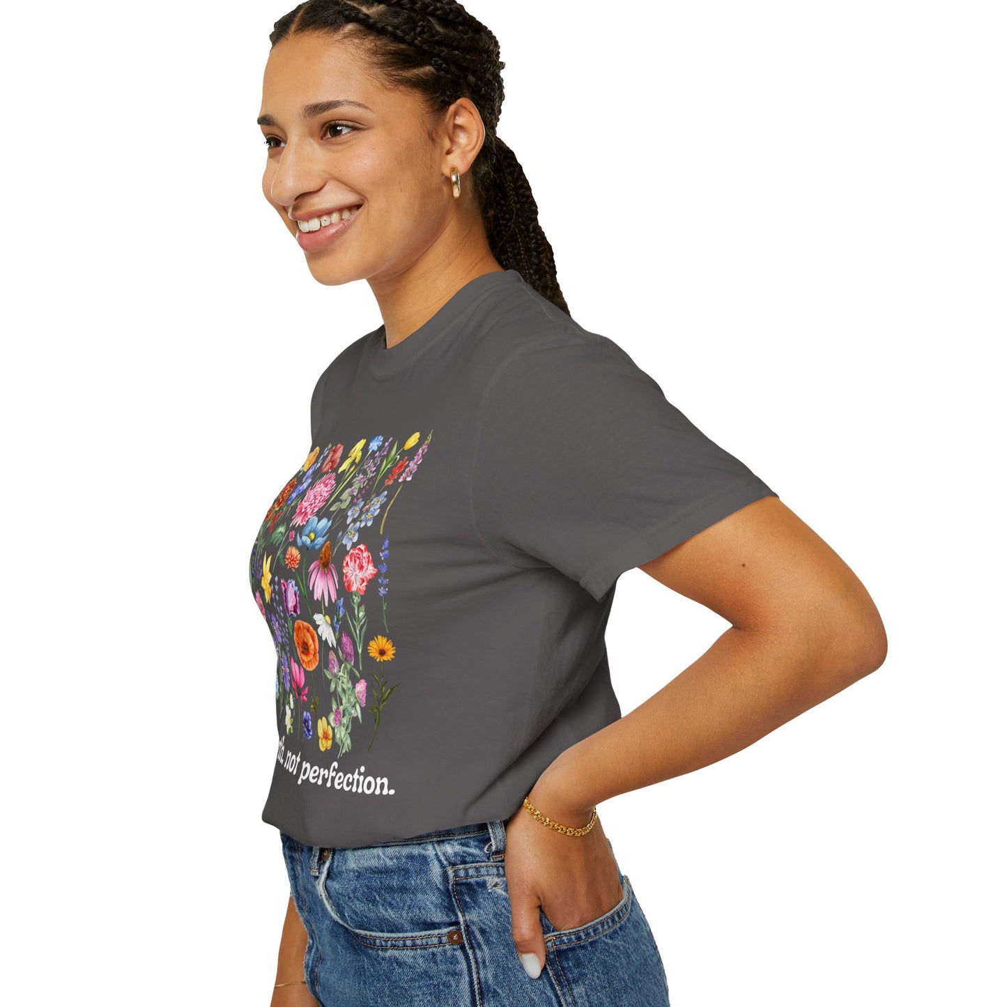 Growth, Not Perfection - Comfort Colors Shirt