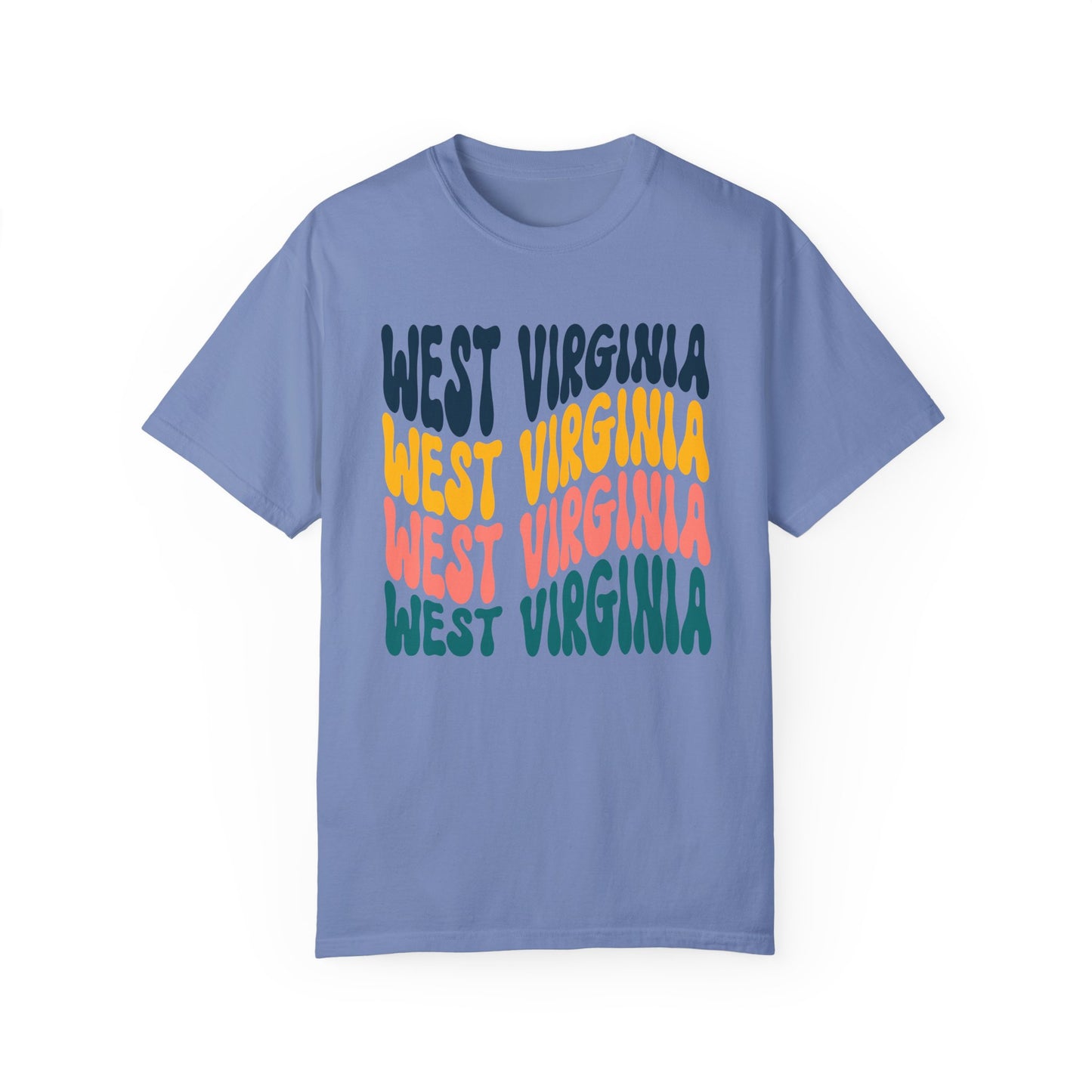 Retro West Virginia - Comfort Colors Shirt