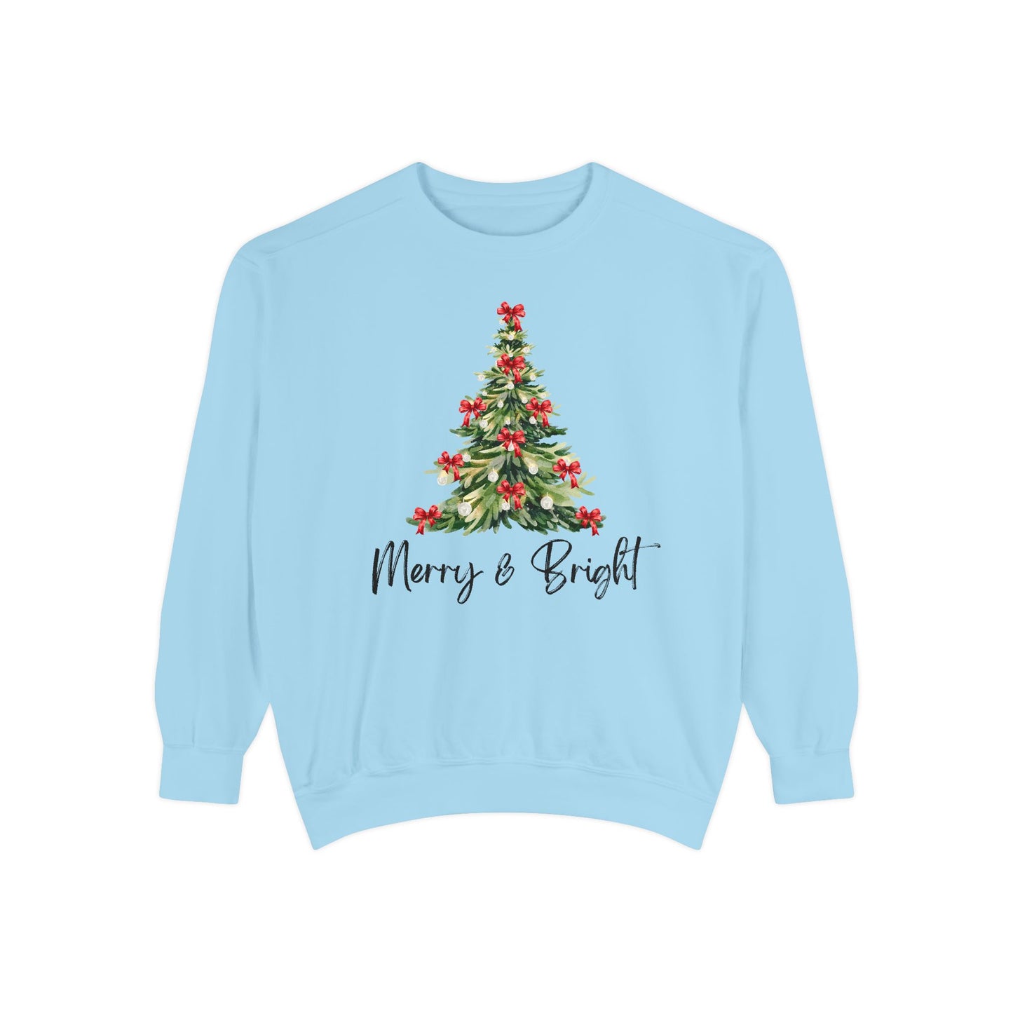 Merry & Bright - Comfort Colors Sweatshirt
