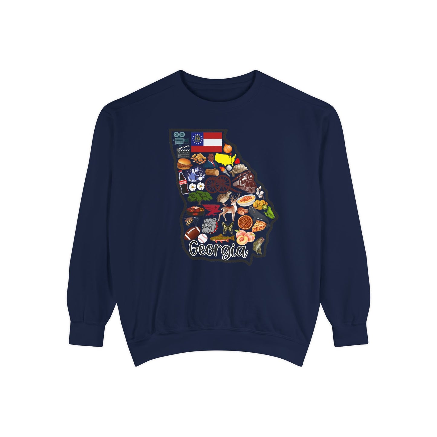 Beautiful State of Georgia - Comfort Colors Sweatshirt