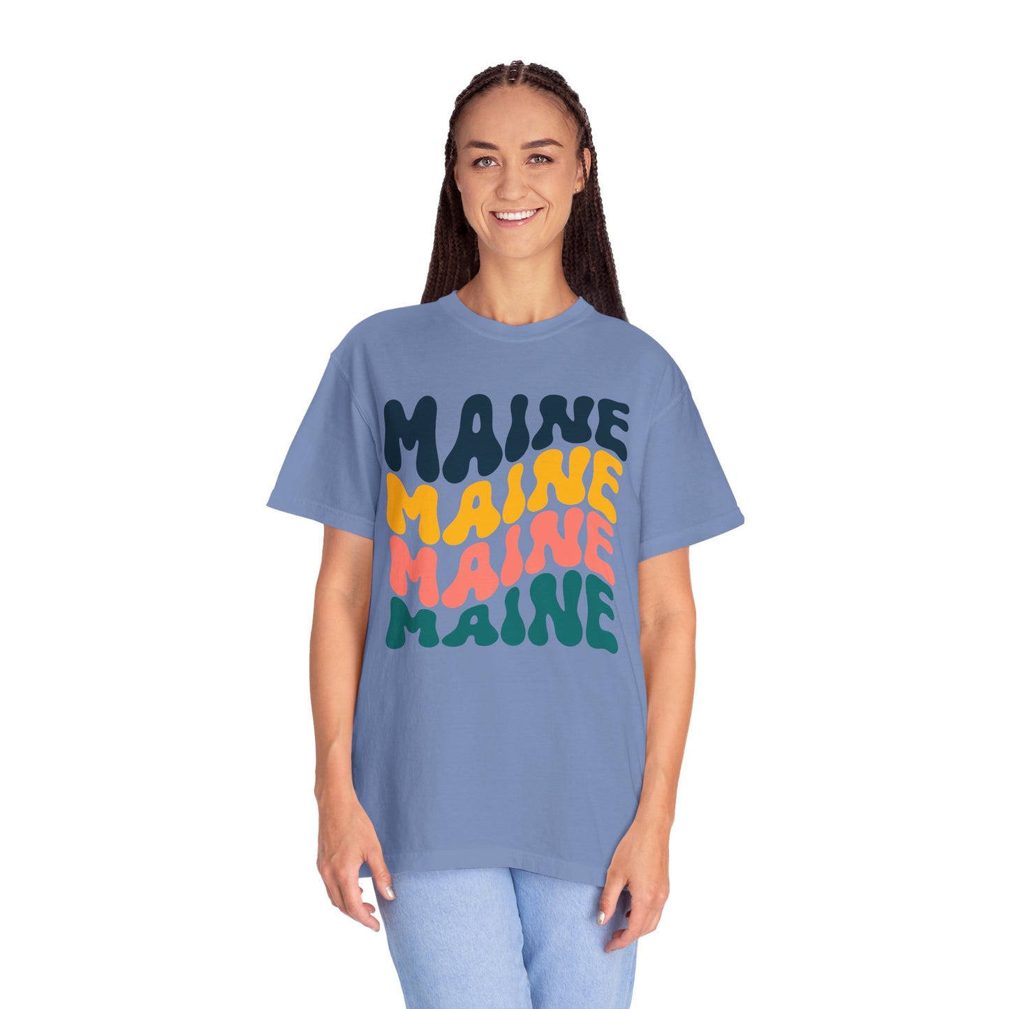 Retro Maine - Comfort Colors Shirt