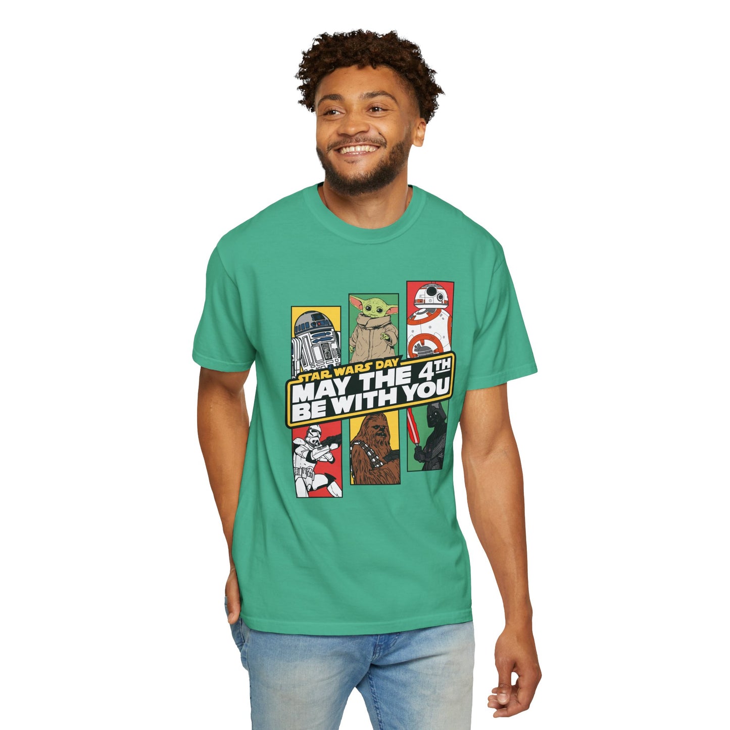Star Wars Day Pop Art Collage - Comfort Colors Shirt