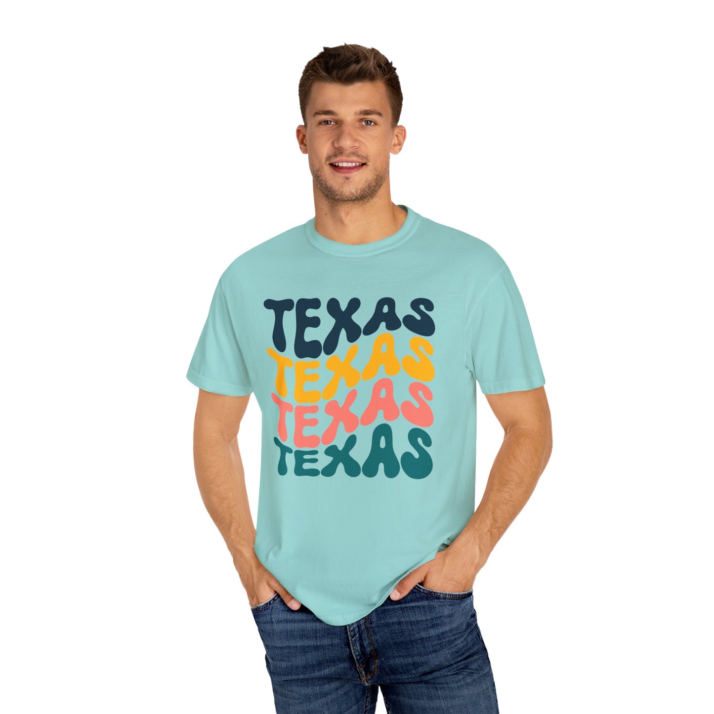 Retro Texas - Comfort Colors Shirt