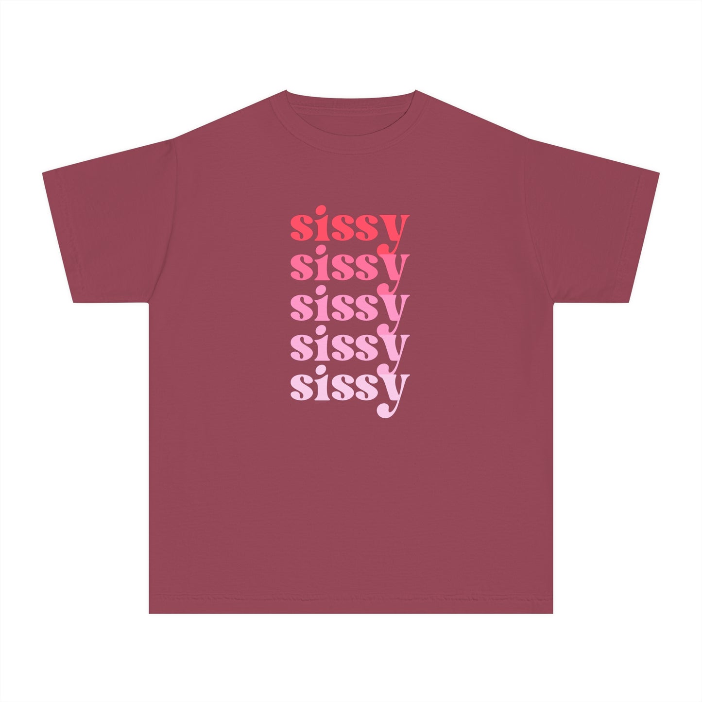 Sissy - Pink - (Youth) Comfort Colors Shirt